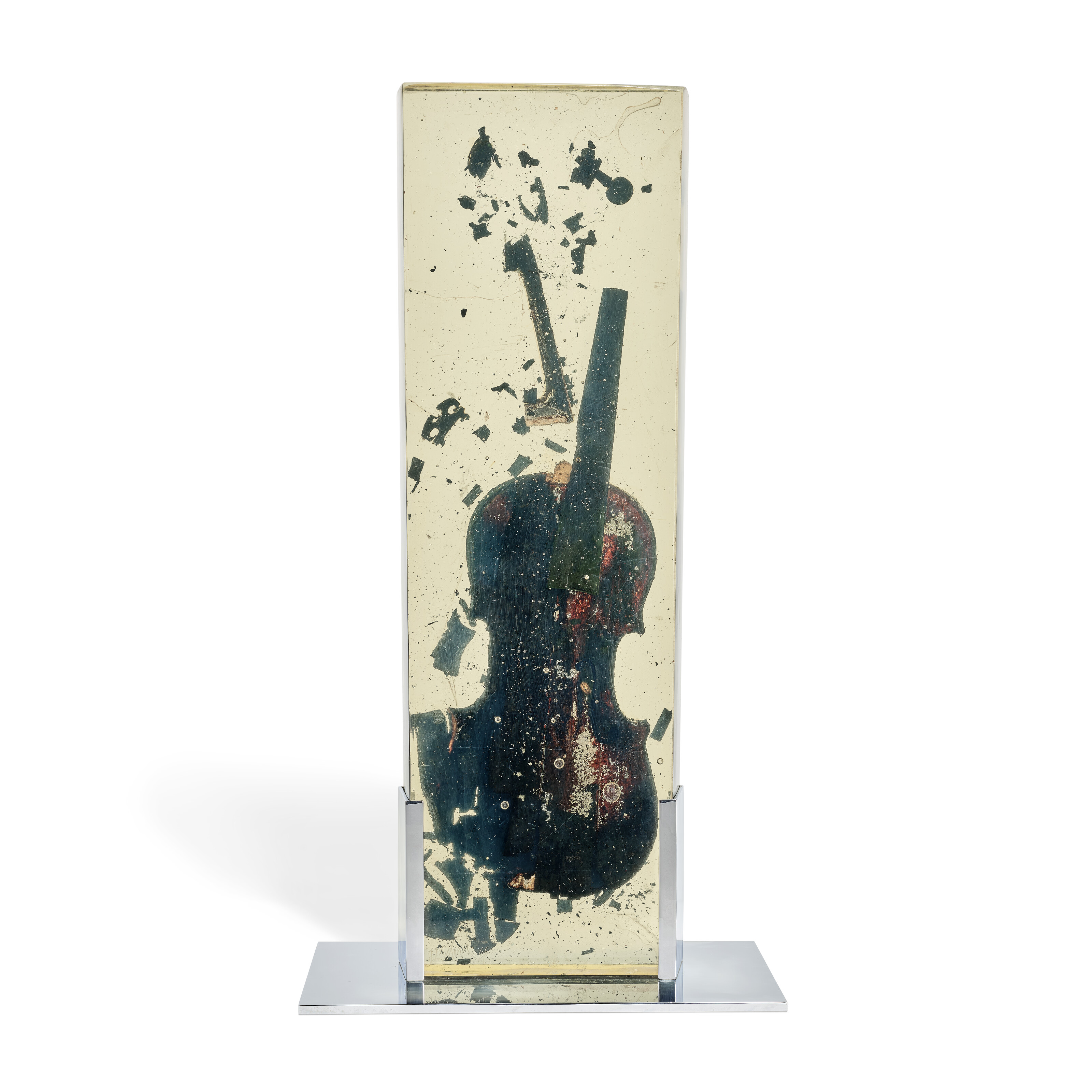 ARMAN (1928-2005), Stèle de Violon Brûlé | Christie's