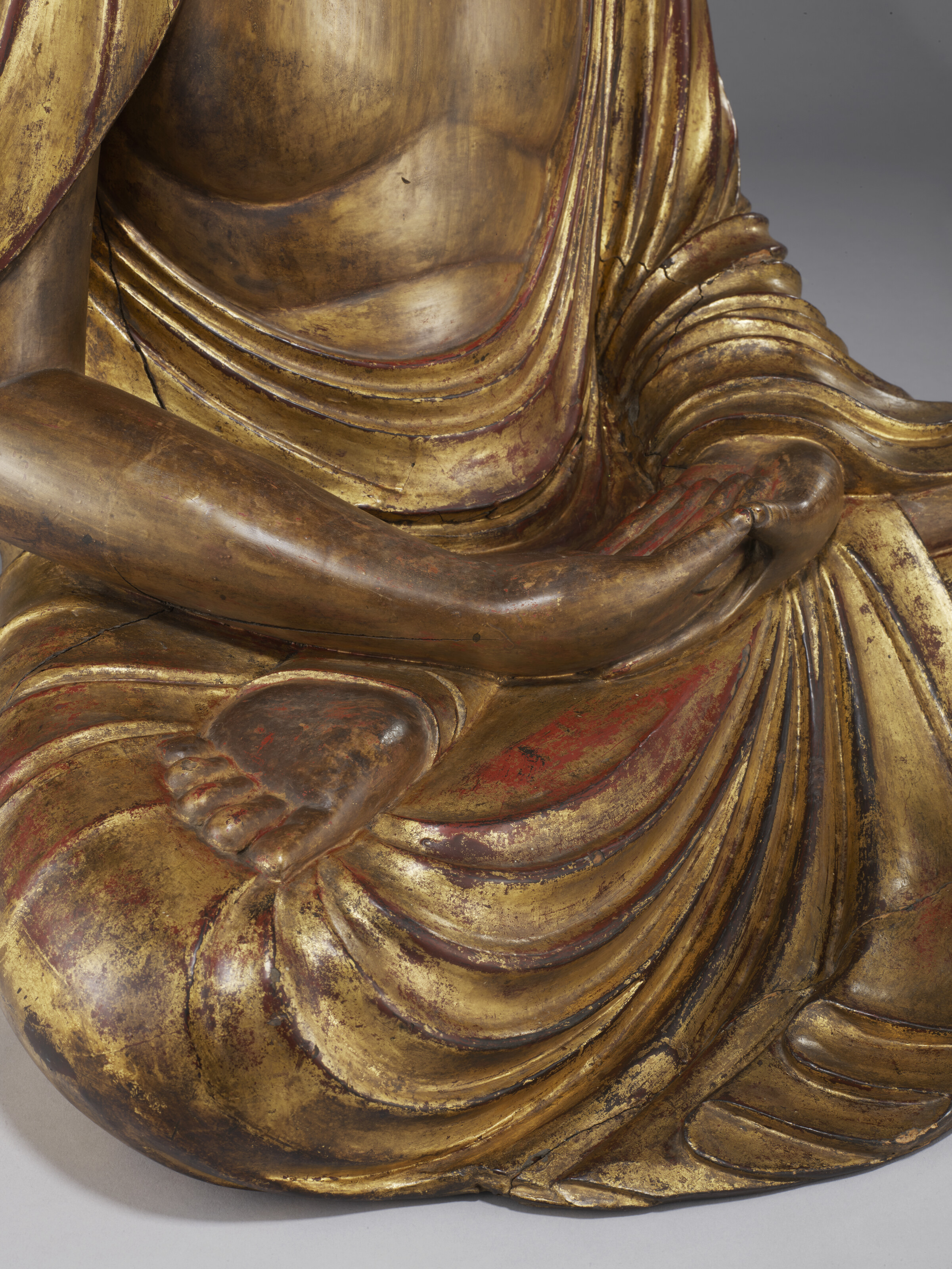 A wood sculptue of Shaka Nyorai (Buddha Shakyamuni), Japan, Kamakura-Nanbokucho period (14th century), offered in The Exceptional Sale: Masterworks Across Cultures on 30 June 2026 at Christie's in London