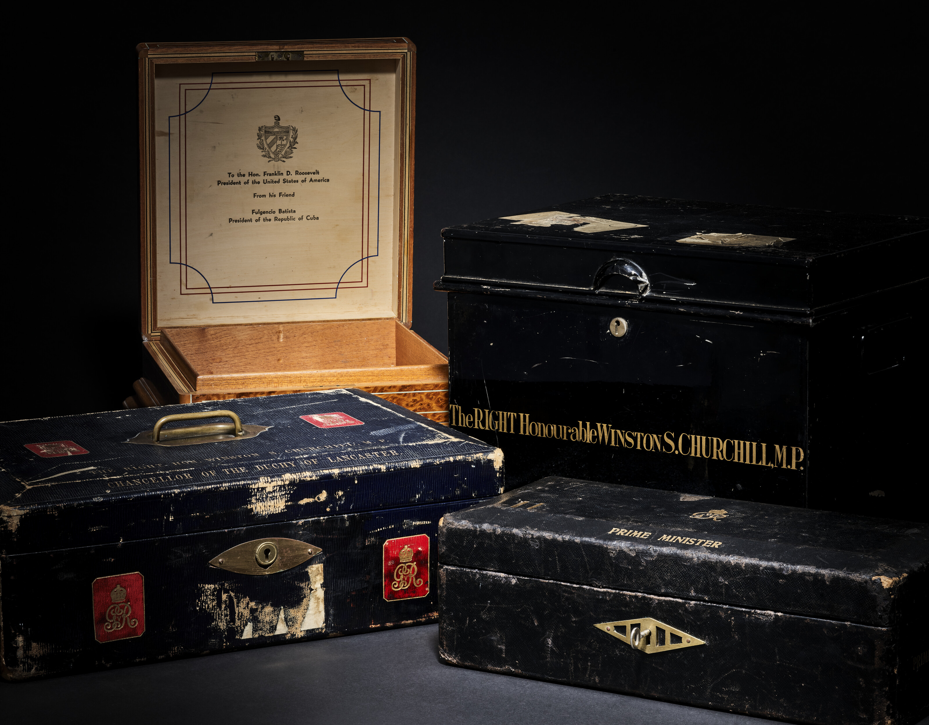 The four objects offered span the highs and lows of Churchill's political career from the early 1900s to the Second World War