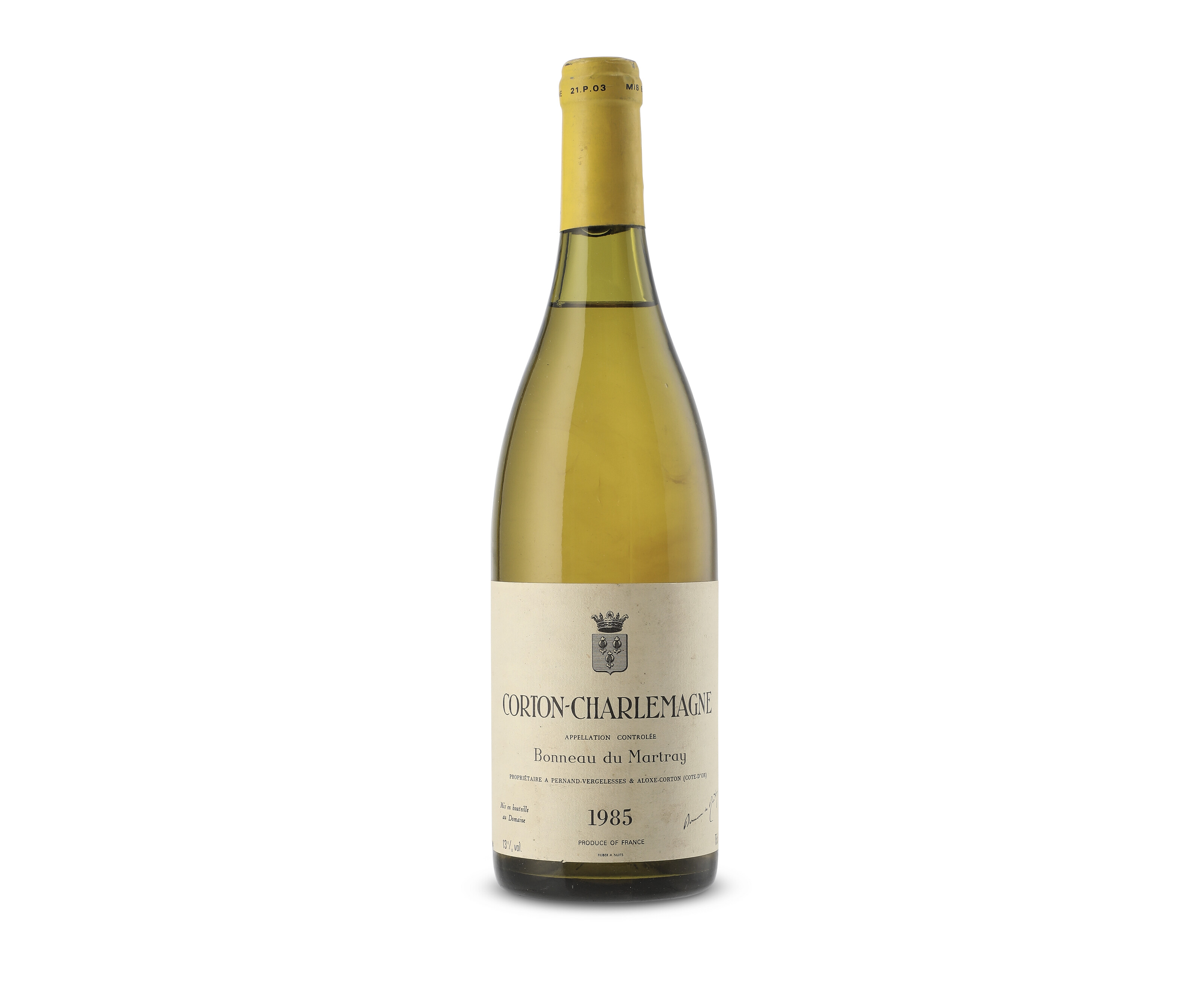 Domaine Bonneau du Martray, Corton-Charlemagne 1985, Côte de