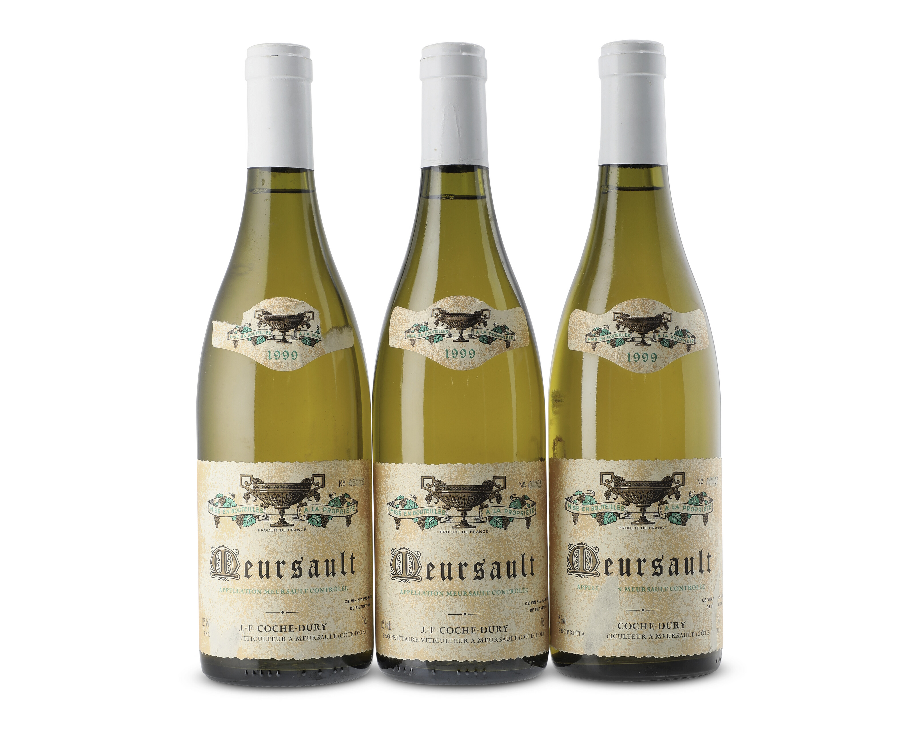 Coche-Dury, Meursault 1988, Côte de Beaune Label states Coche