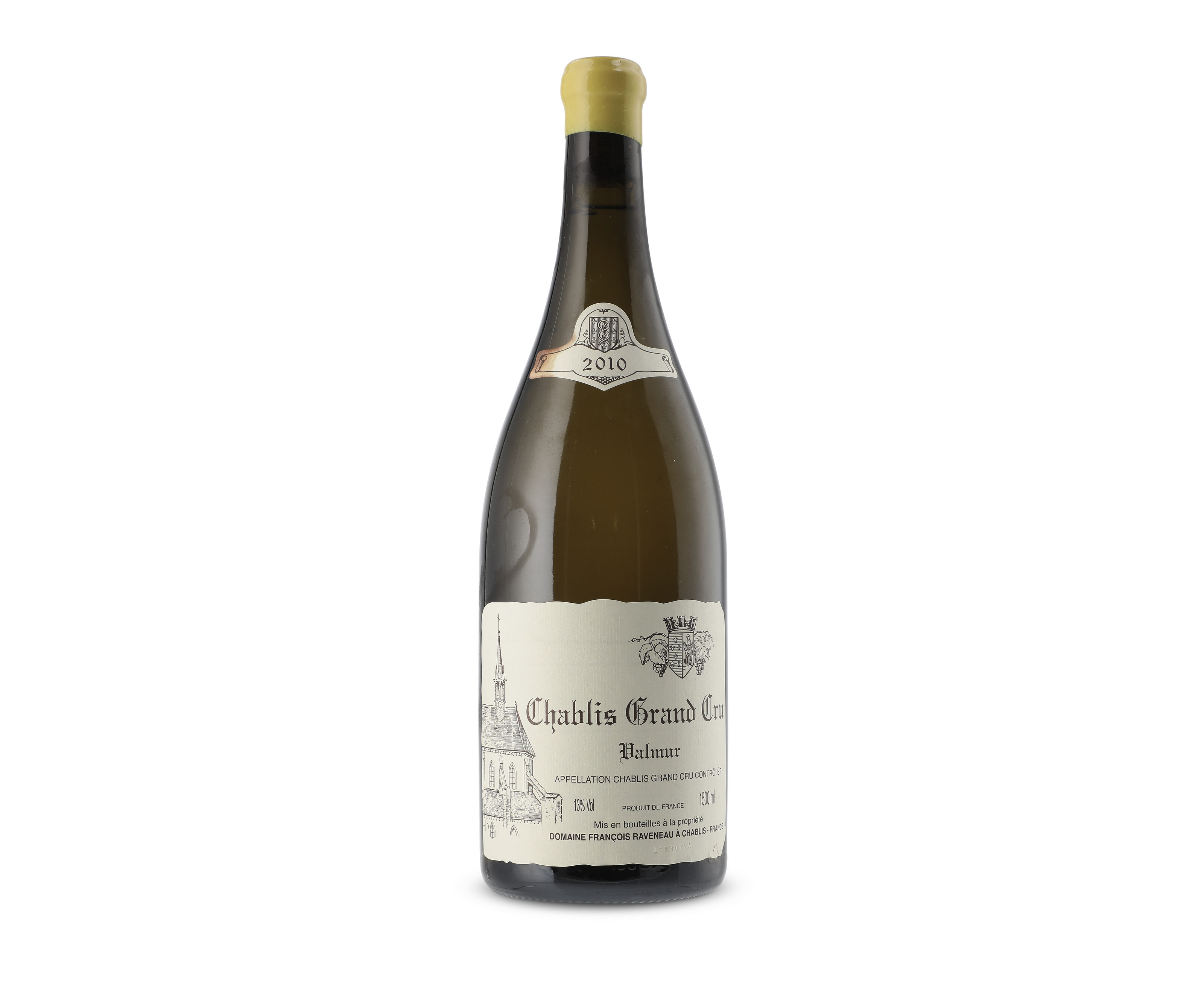 フランソワ・ラヴノー　シャブリ Grand Cru ヴァルミュール 2010 Domaine François Raveneau, Chablis, Valmur 2010, U. 1cm, slightly