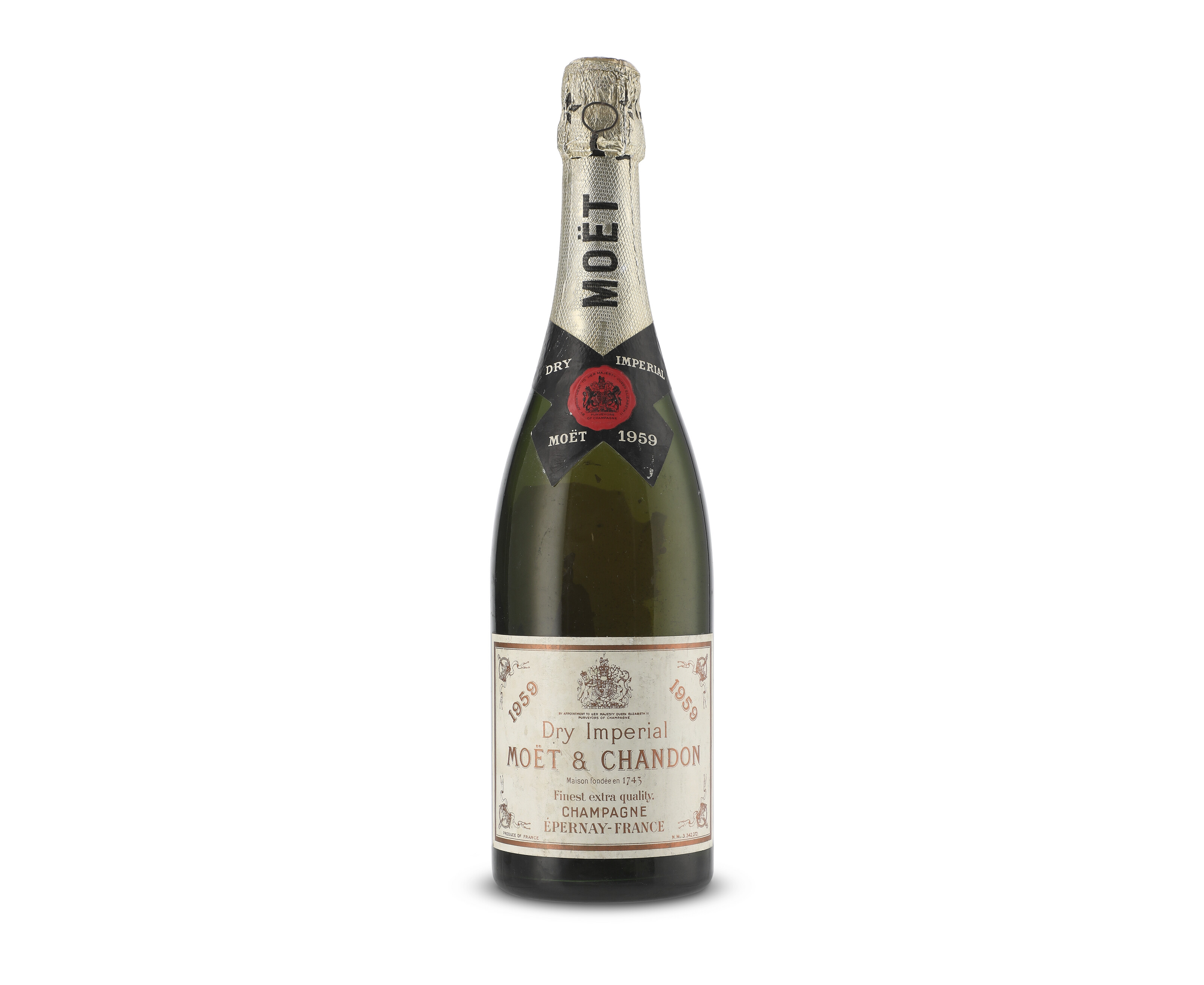 Moet & Chandon, Dry Imperial 1959, Champagne U. at foil, slightly