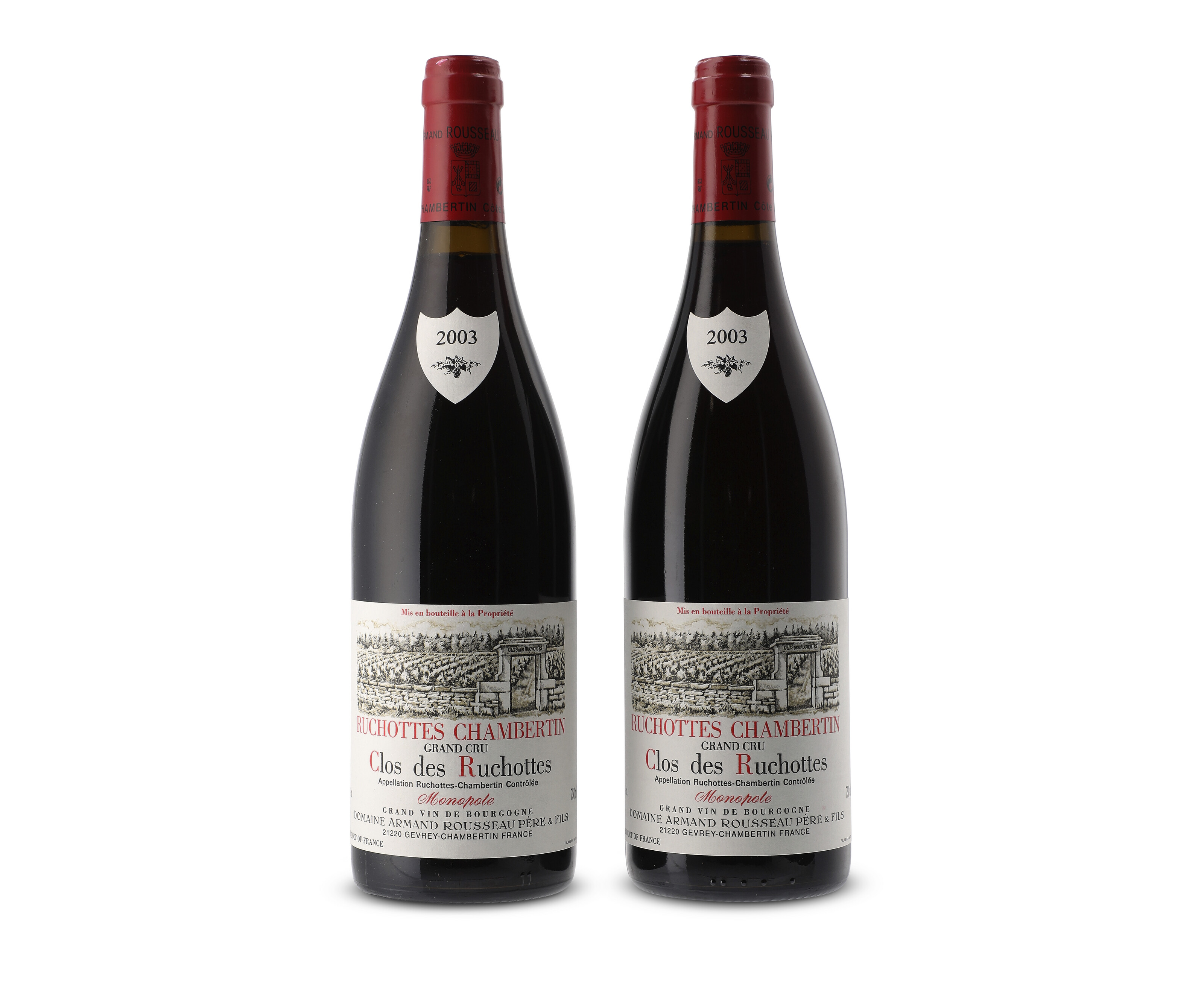 Domaine Armand Rousseau, Ruchottes-Chambertin, Clos des Ruchottes 2003 ...