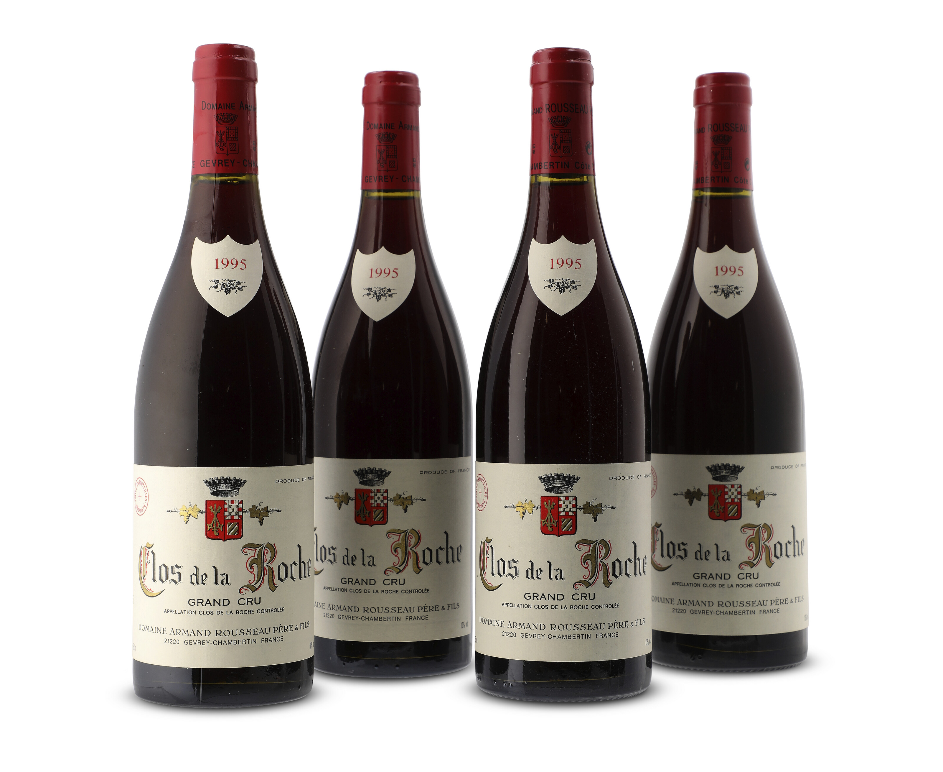 Domaine Armand Rousseau, Clos de la Roche 1995, offered in An Exemplary Collection of Domaine Armand Rousseau alongside Rarities from the Cellar of Ian Mill KC, until 13 March 2026 at Christie's Online