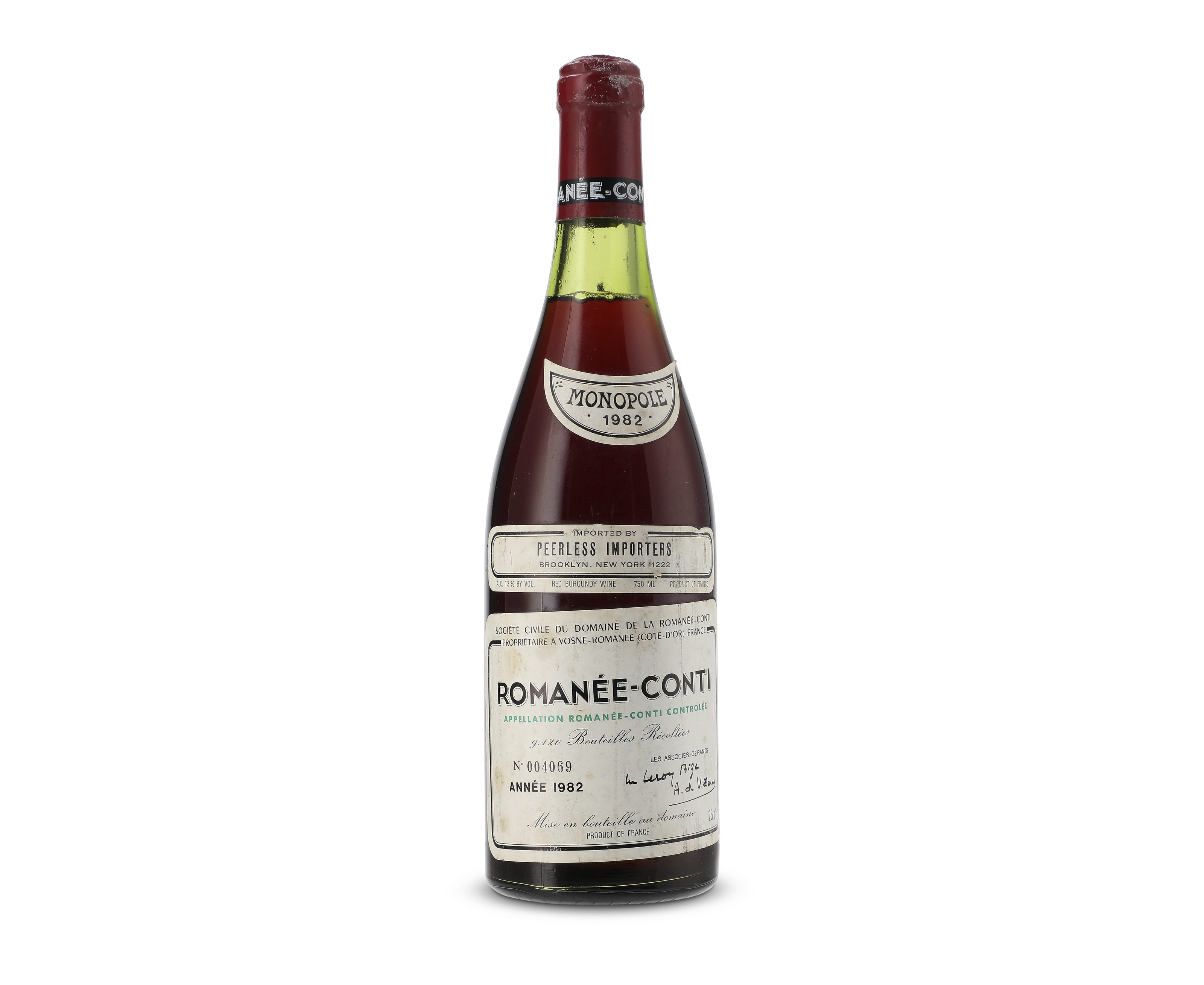 Domaine de la Romanée-Conti, Romanée-Conti 1982, Côte de Nuits