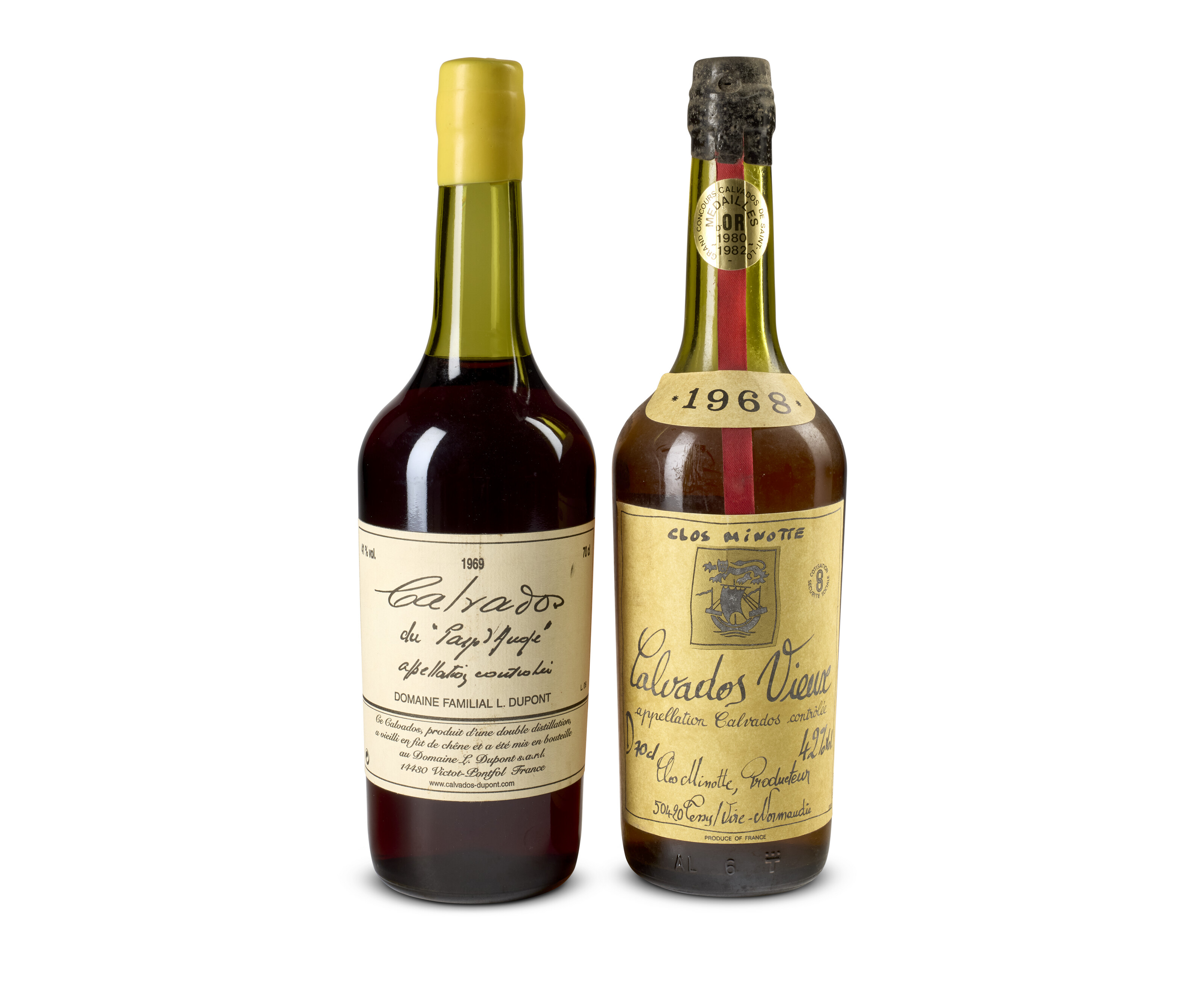 Mixed Calvados 1968-1969, Clos Minotte, Calvados Vieux