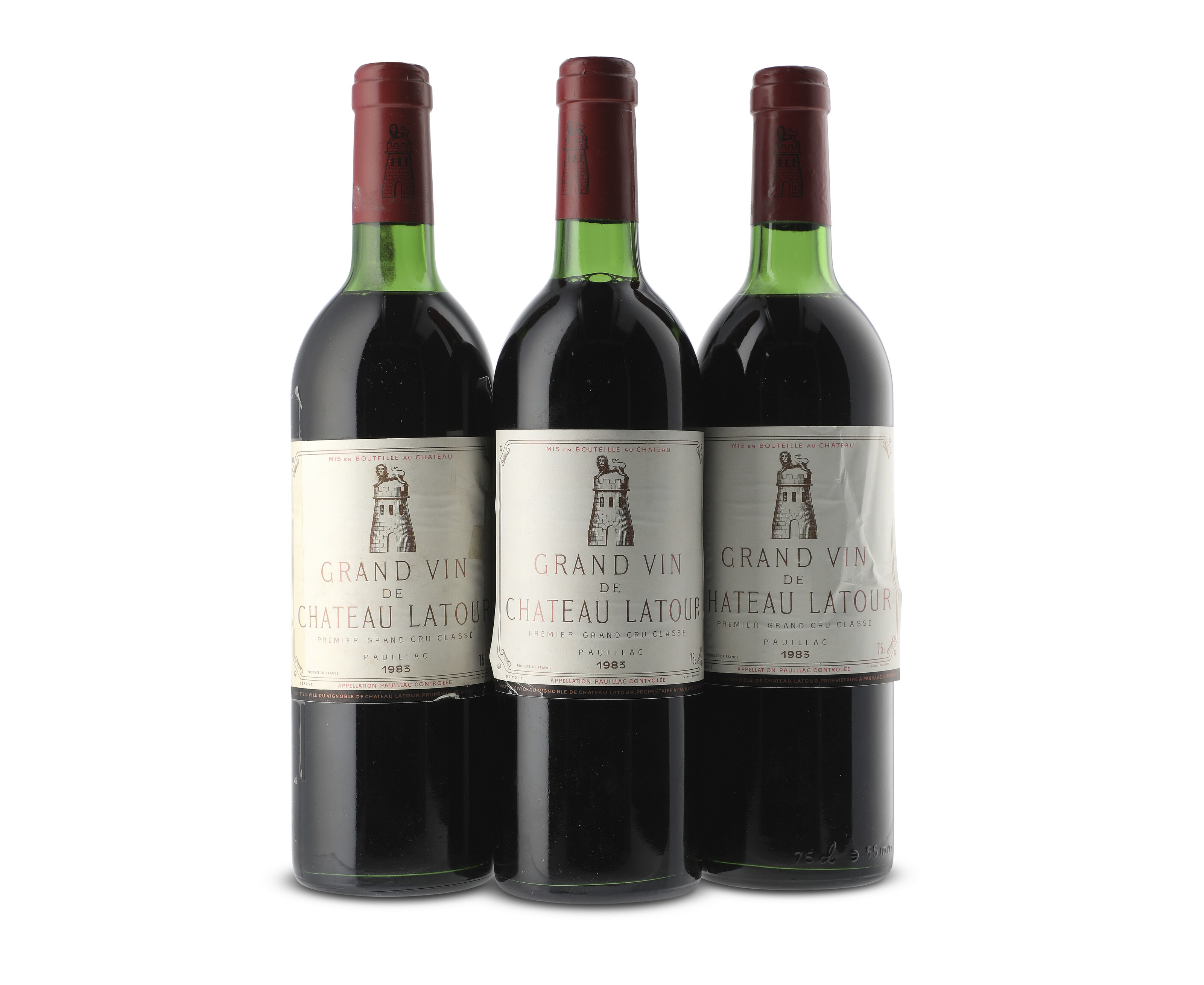 Château Latour 1983, Pauillac, 1er Cru Classé U. 2x bon, 3x ts