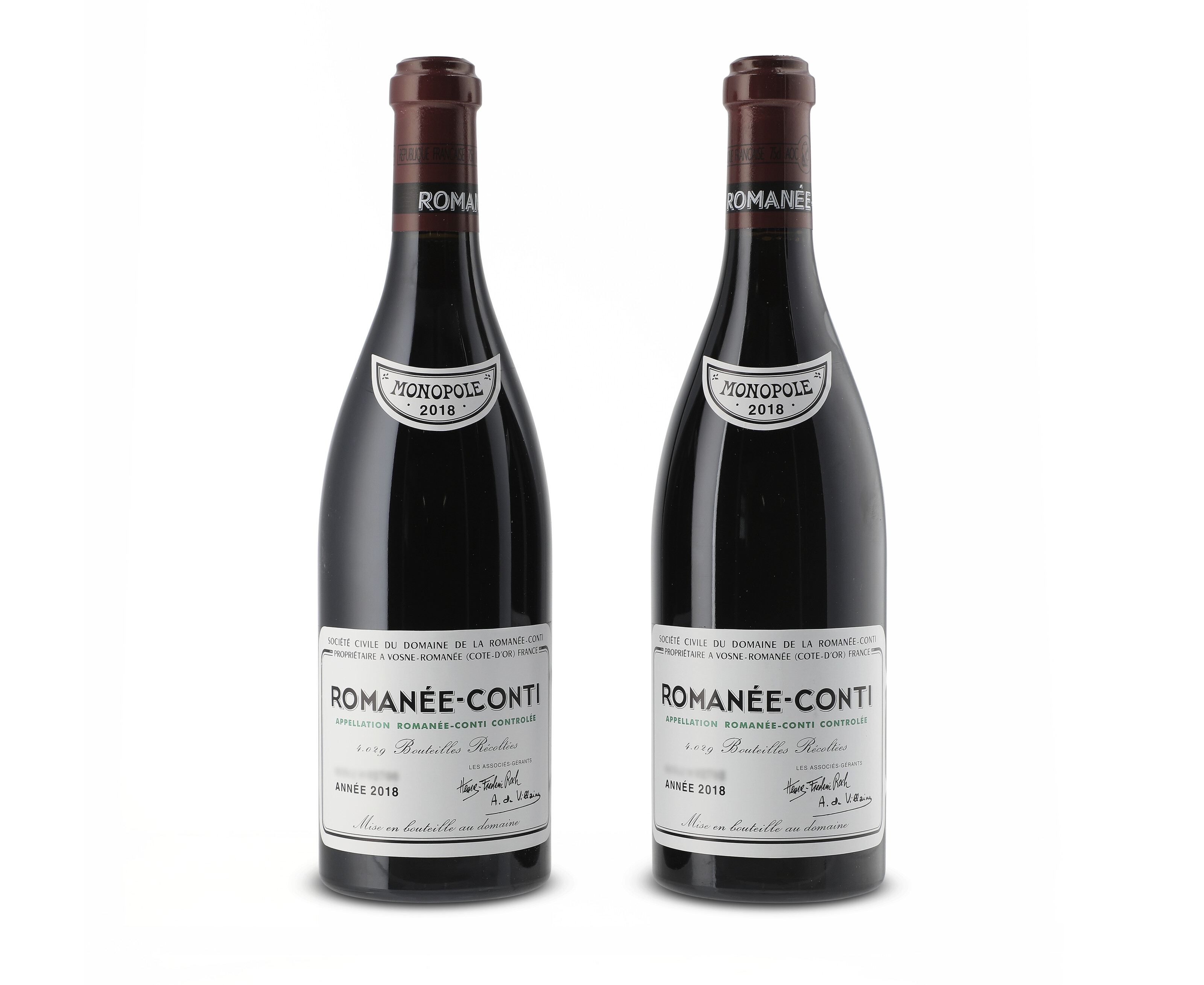 Domaine de la Romanée-Conti, Romanée-Conti 2018