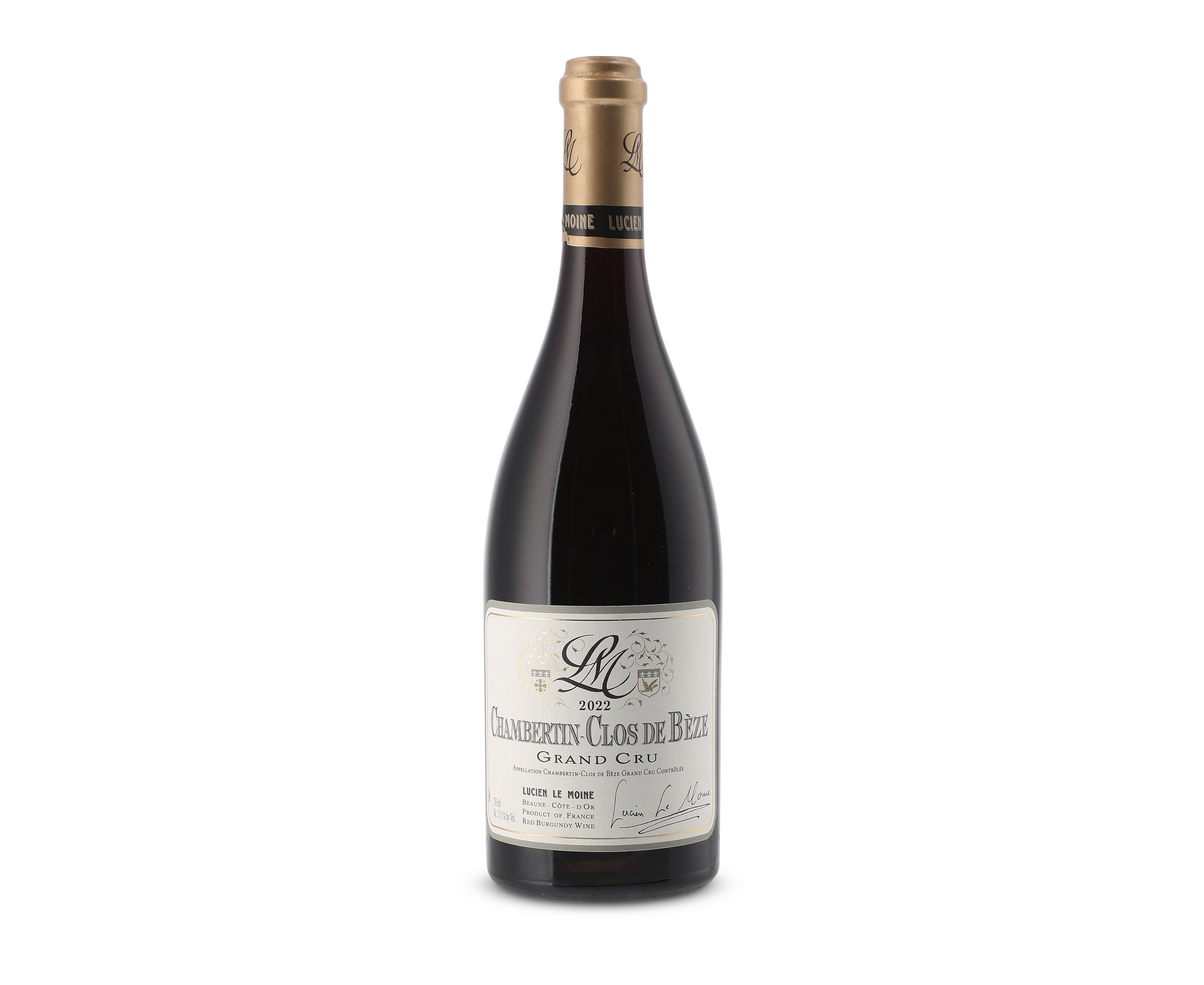 Lucien Le Moine, Chambertin-Clos de Bèze 2022, Côte de Nuits