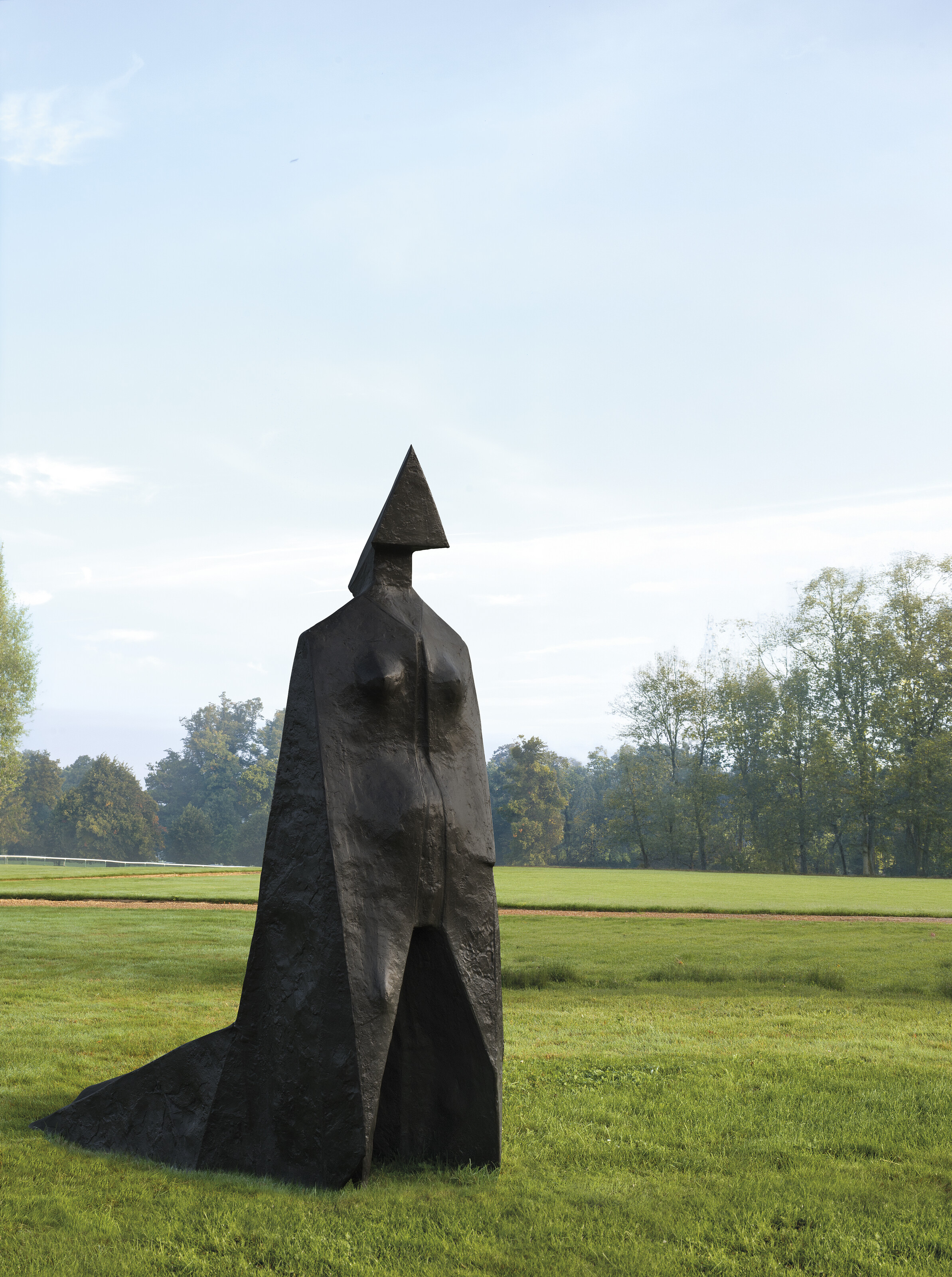 Lynn Chadwick, Cloaked Figure IX, 1978, offered in the Modern British and Irish Art Evening Sale on 21 October 2026 at Christie's in London