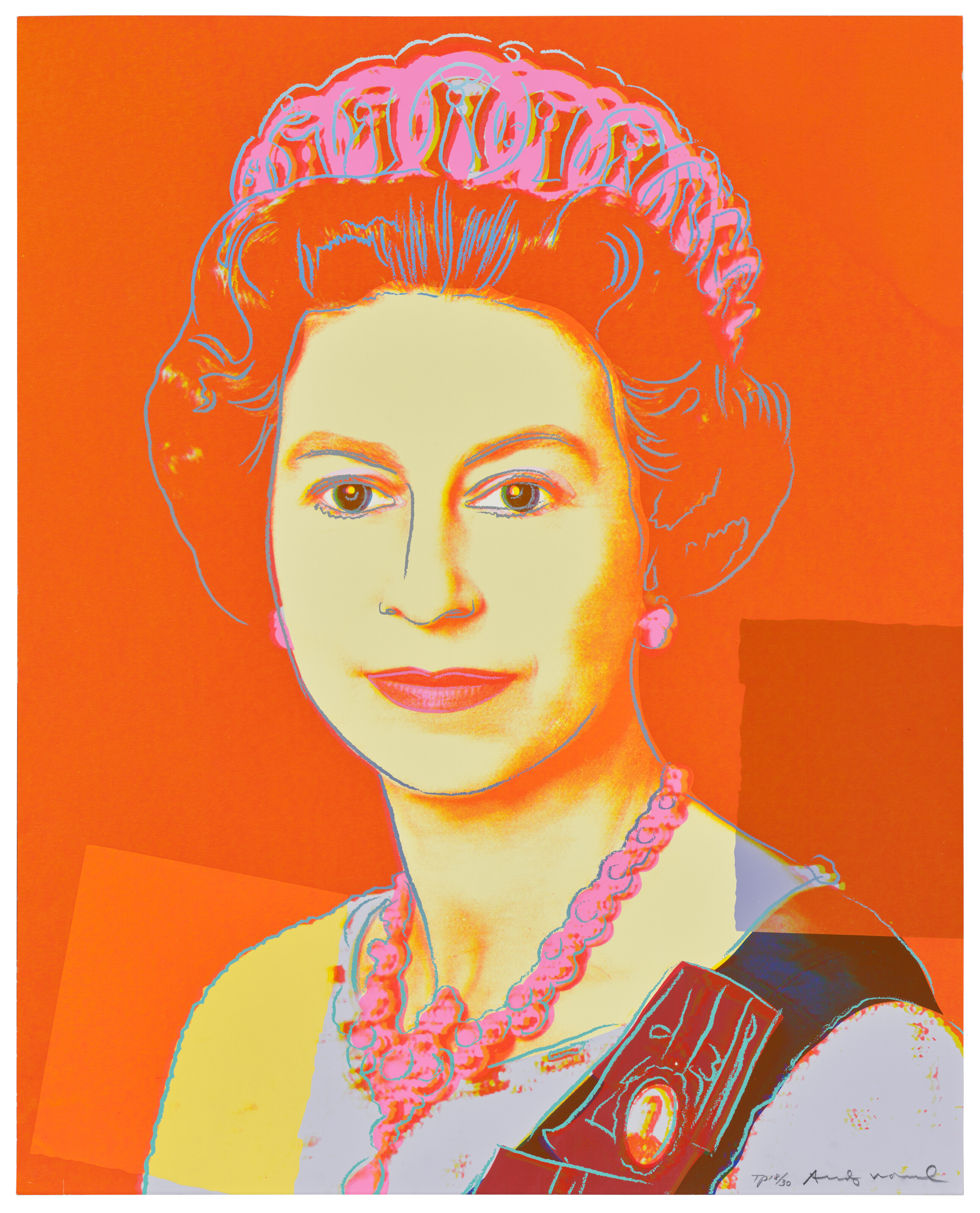 ANDY WARHOL (1928-1987), Queen Elizabeth II, from: Reigning Queens