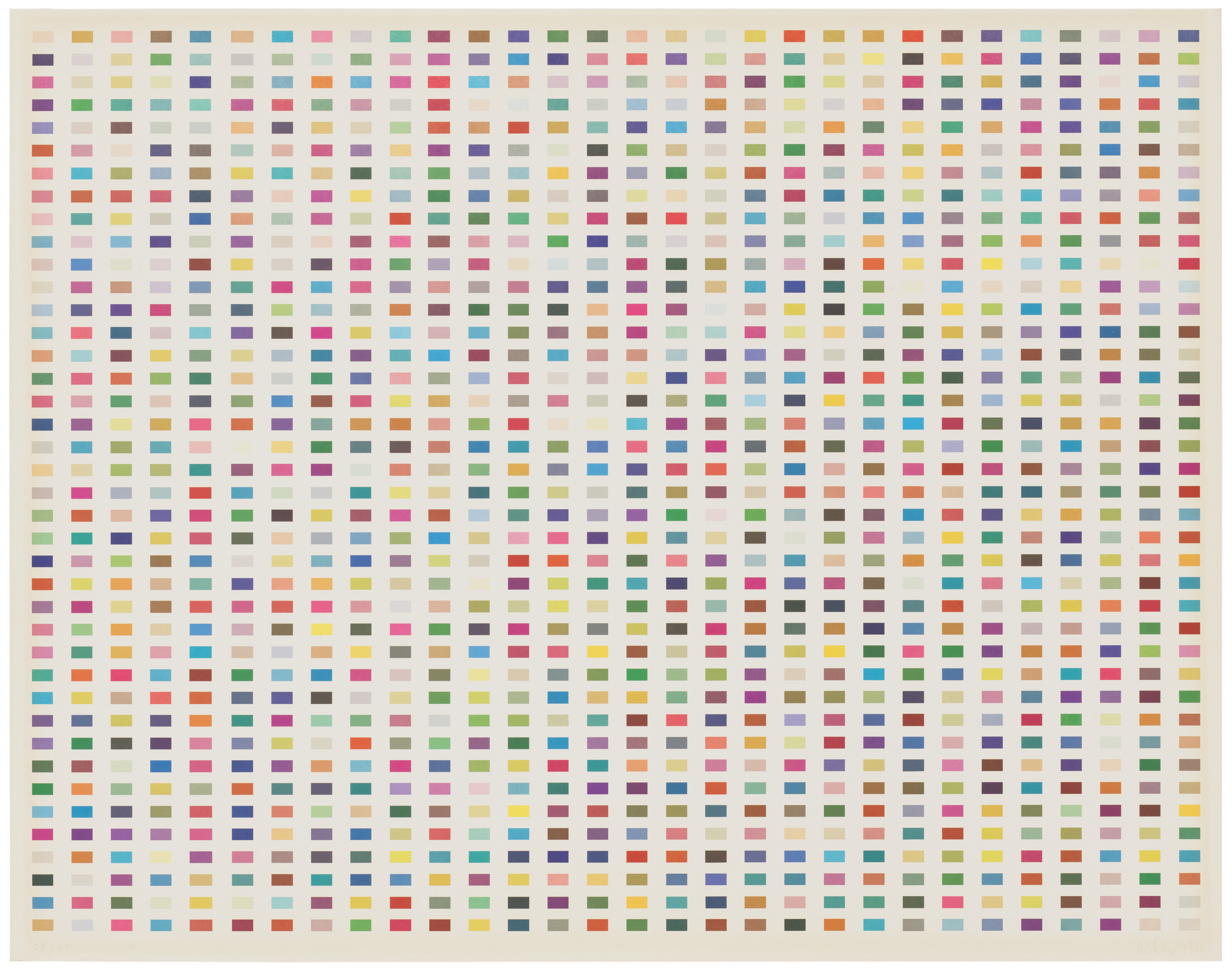 GERHARD RICHTER (B. 1932), 1260 Farben | Christie's