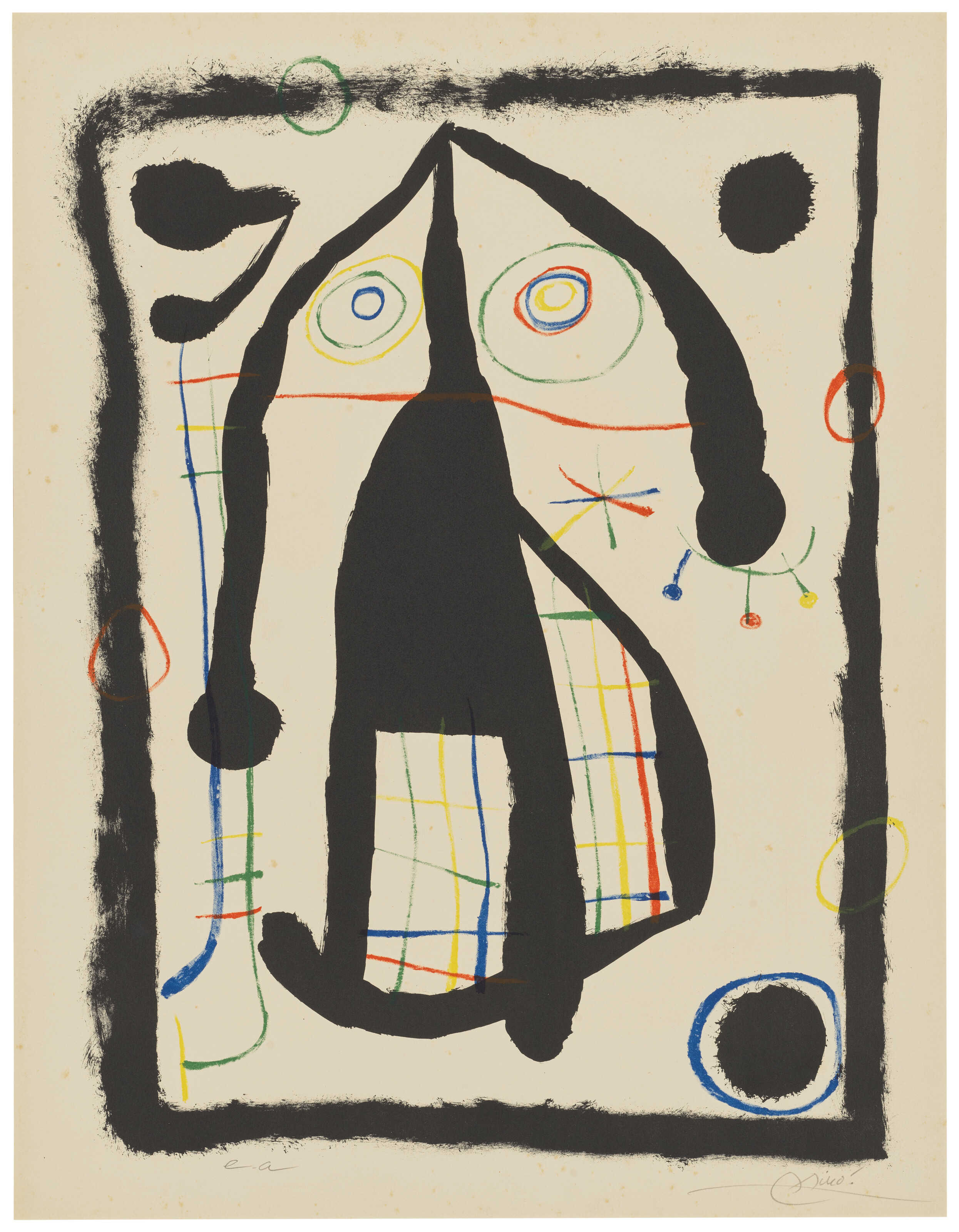 JOAN MIRÓ (1893-1983), La Femme Etrangère (The Foreign Woman