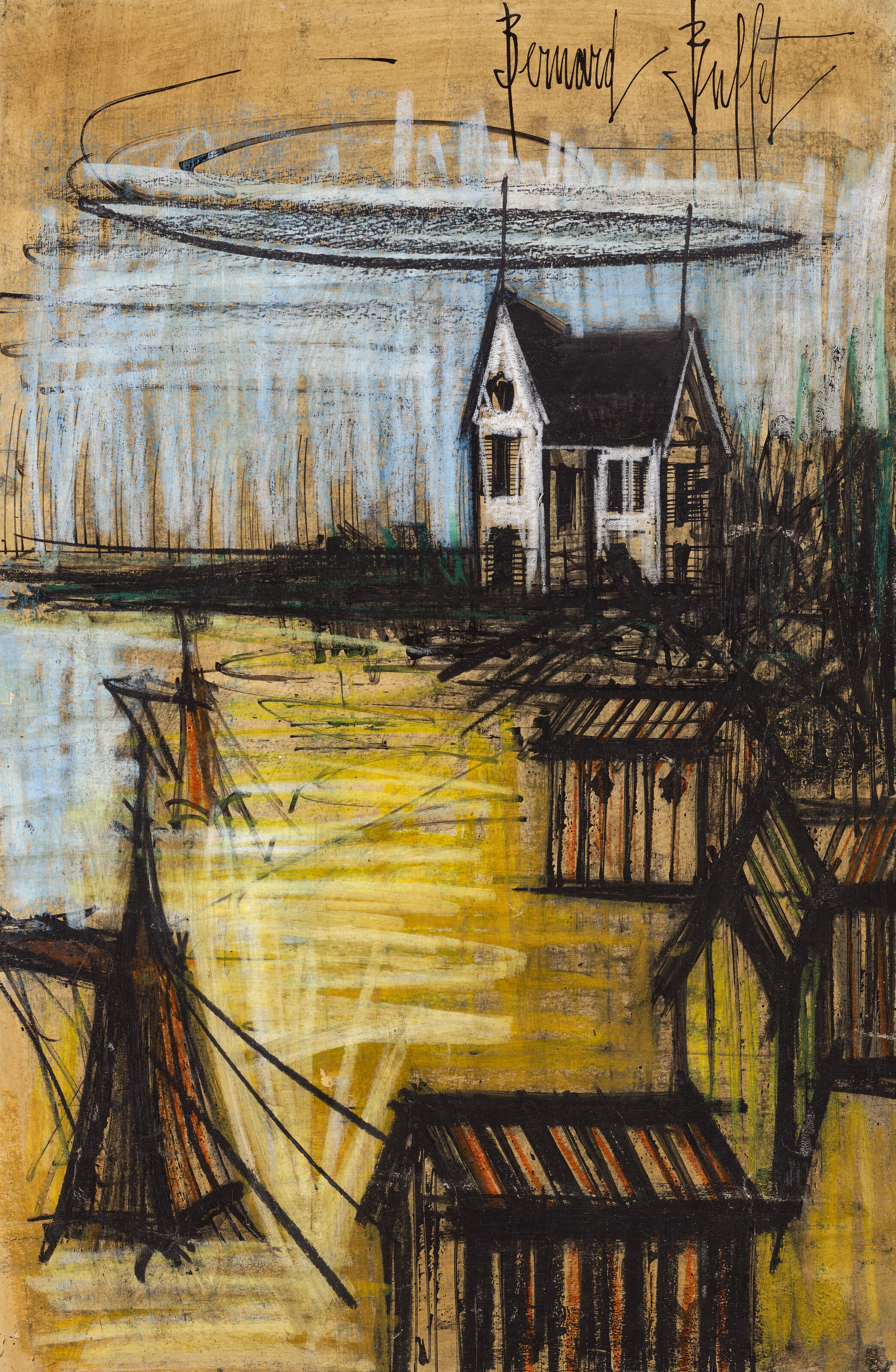 BERNARD BUFFET (1928-1999), Perroquet | Christie's