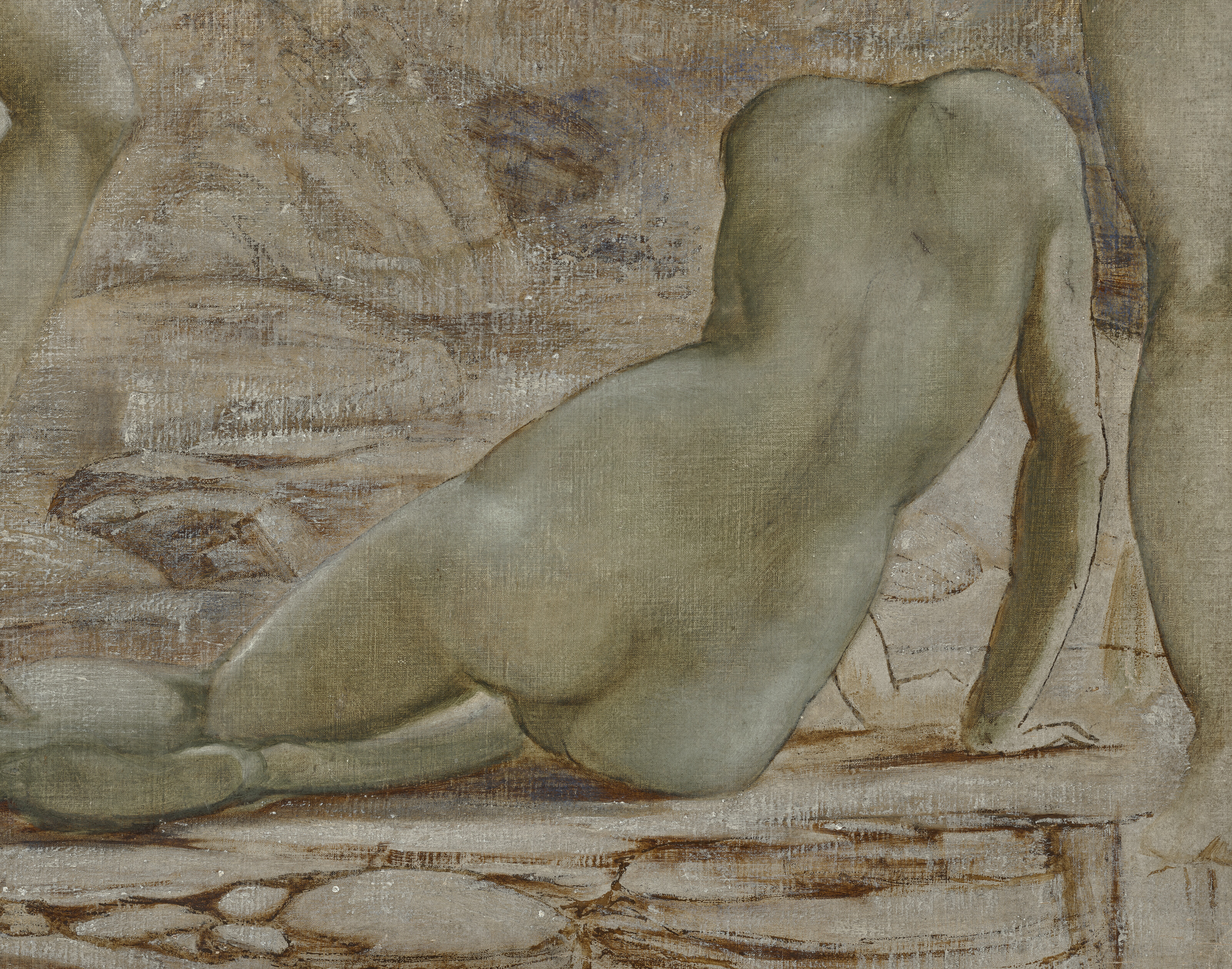 Sir Edward Coley Burne-Jones, The Death of Medusa (a fragment), offered in Old Masters to Modern Day Sale: Paintings, Drawings, Sculpture on 1 July 2026 at Christie's in London