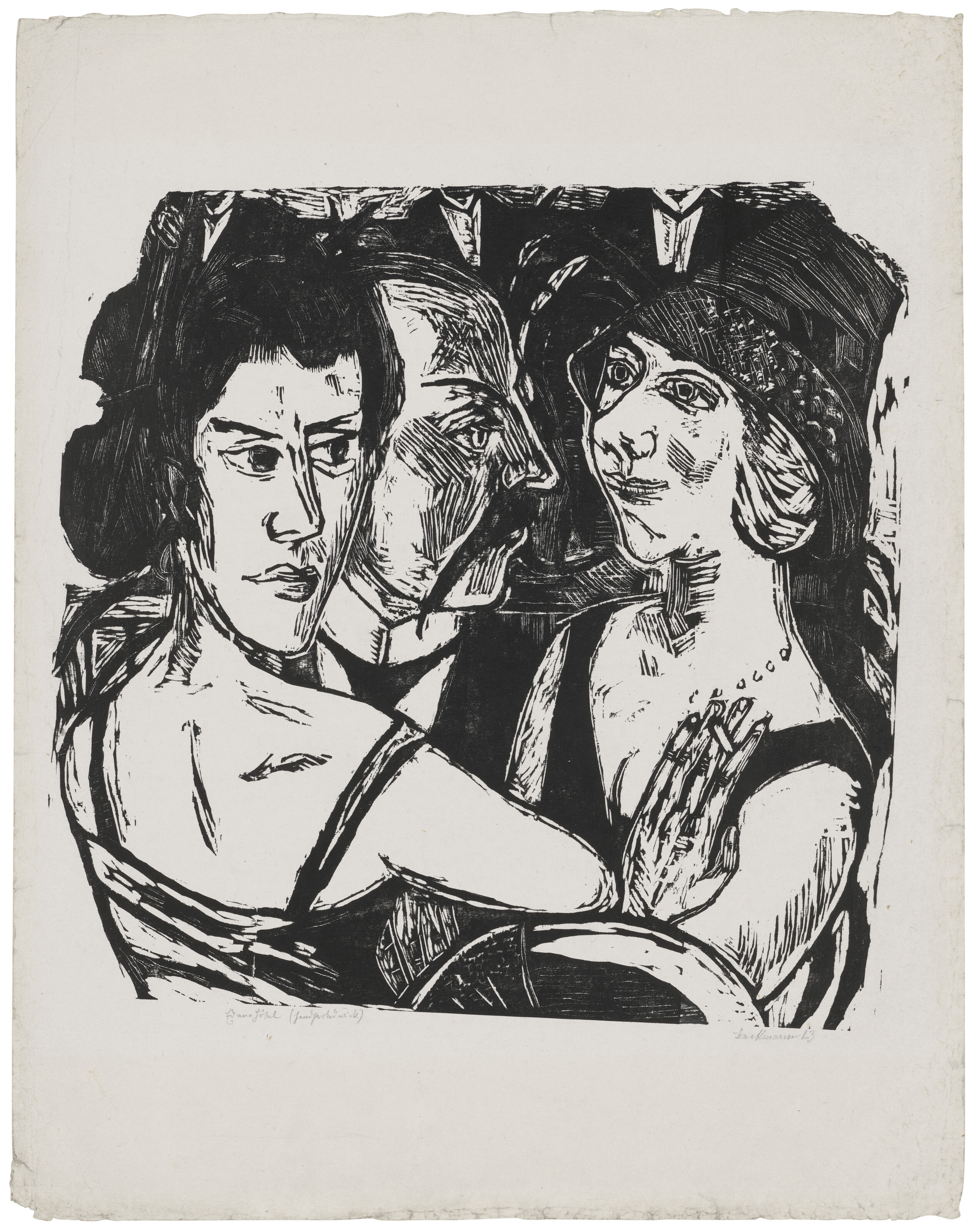 Max Beckmann, Gruppenbildnis, Edenbar, 1923, offered in Spellbound: The Hegewisch Collection, Part III, 15-29 September 2026 at Christie's Online