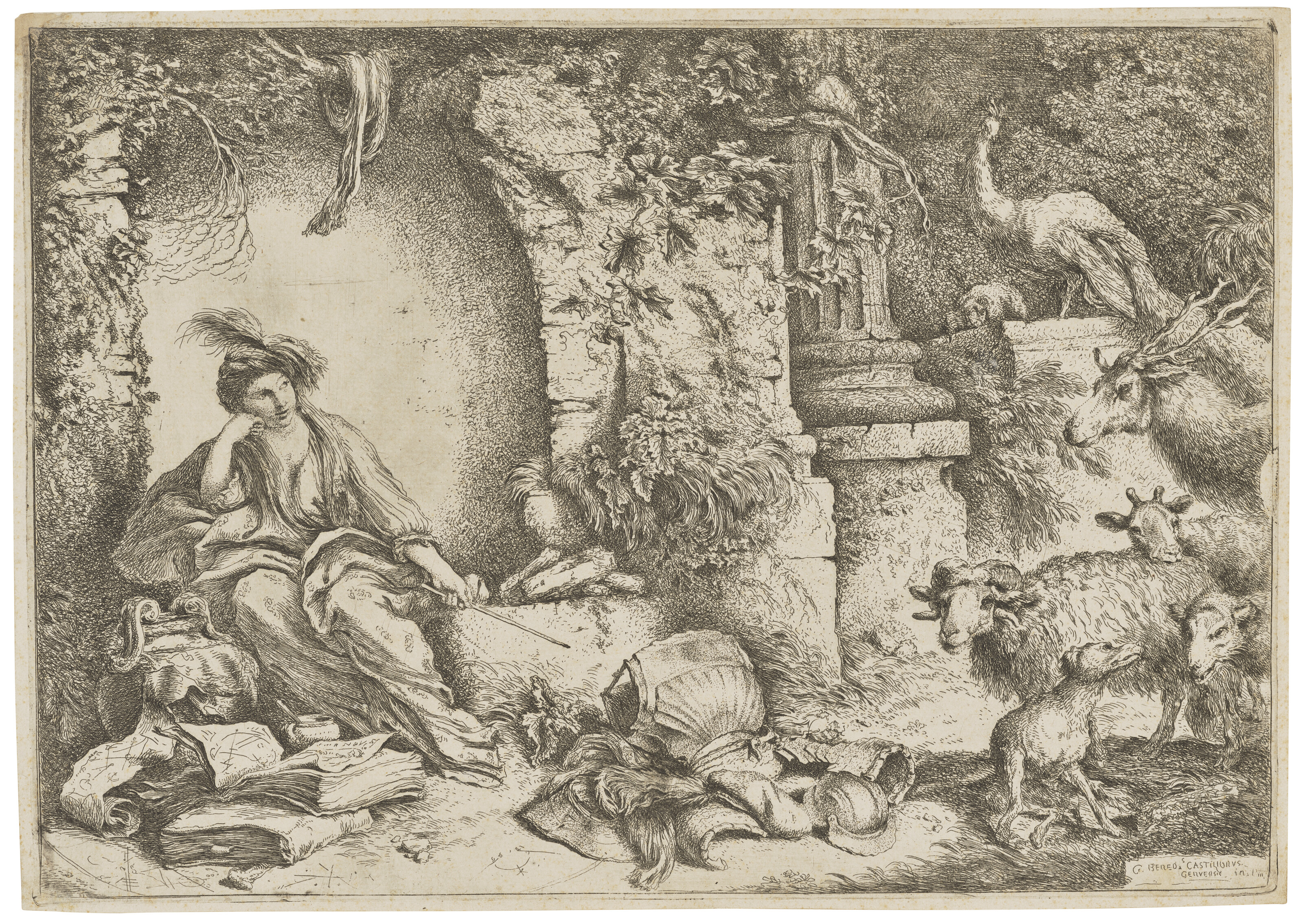 GIOVANNI BENEDETTO CASTIGLIONE (1609-1665)