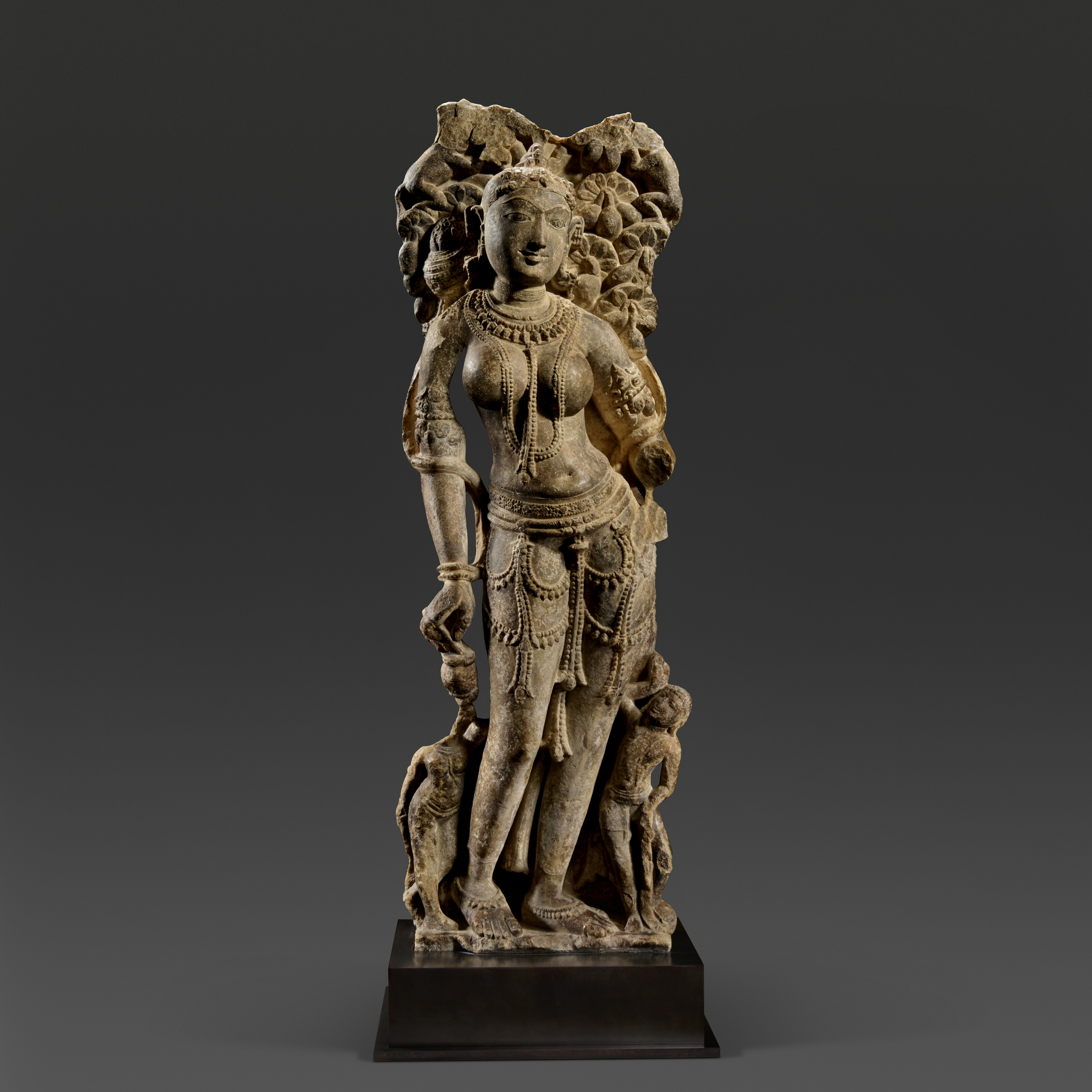 A marble figure of a surasundari (celestial beauty), western India, circa 11th century, offered in Fine Asian Art on 6 November 2026 at Christie's in London