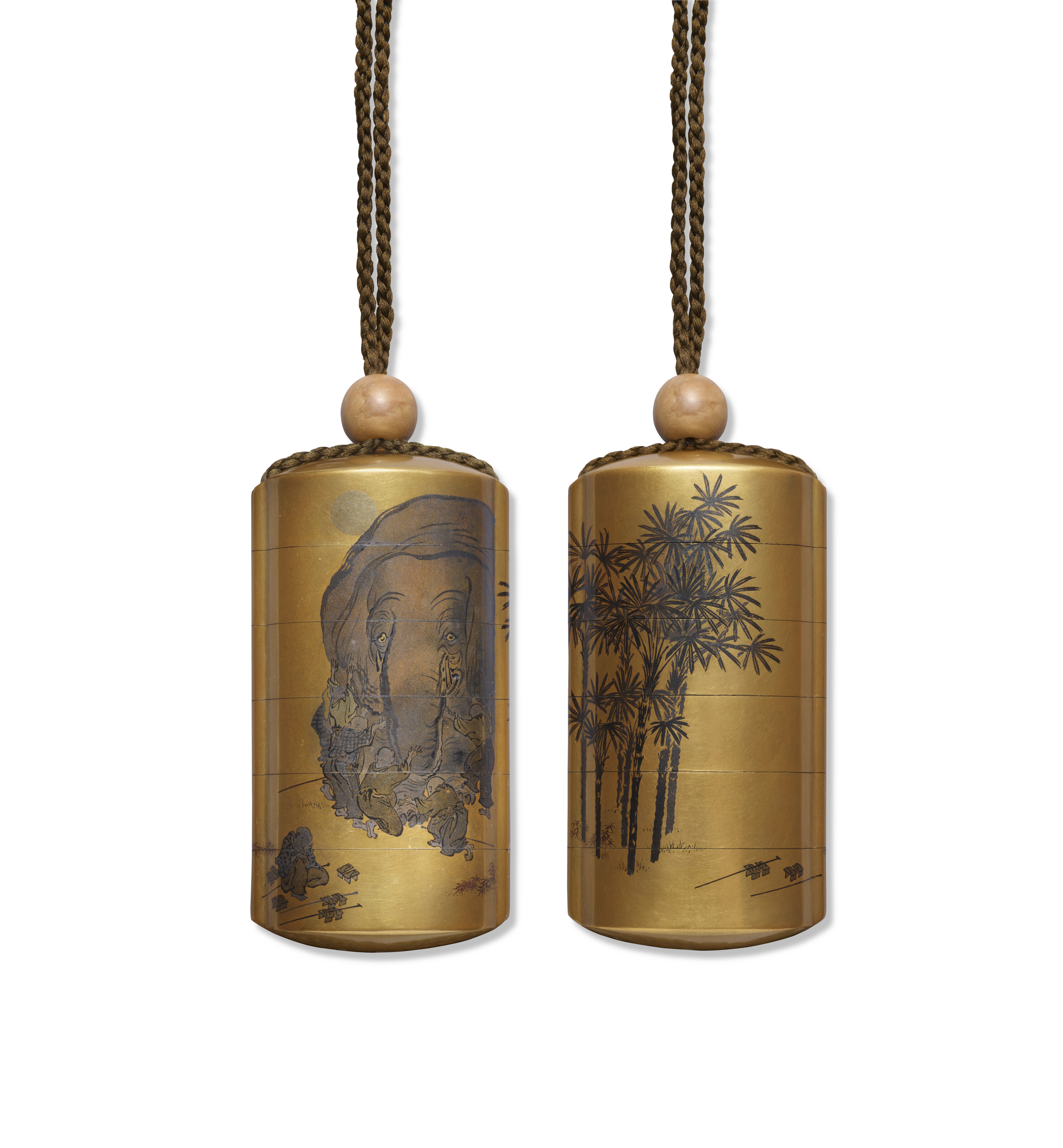 A gold lacquer five-case inro, Japan, Edo period (18th century), offered in Fine Asian Art on 6 November 2026 at Christie's in London