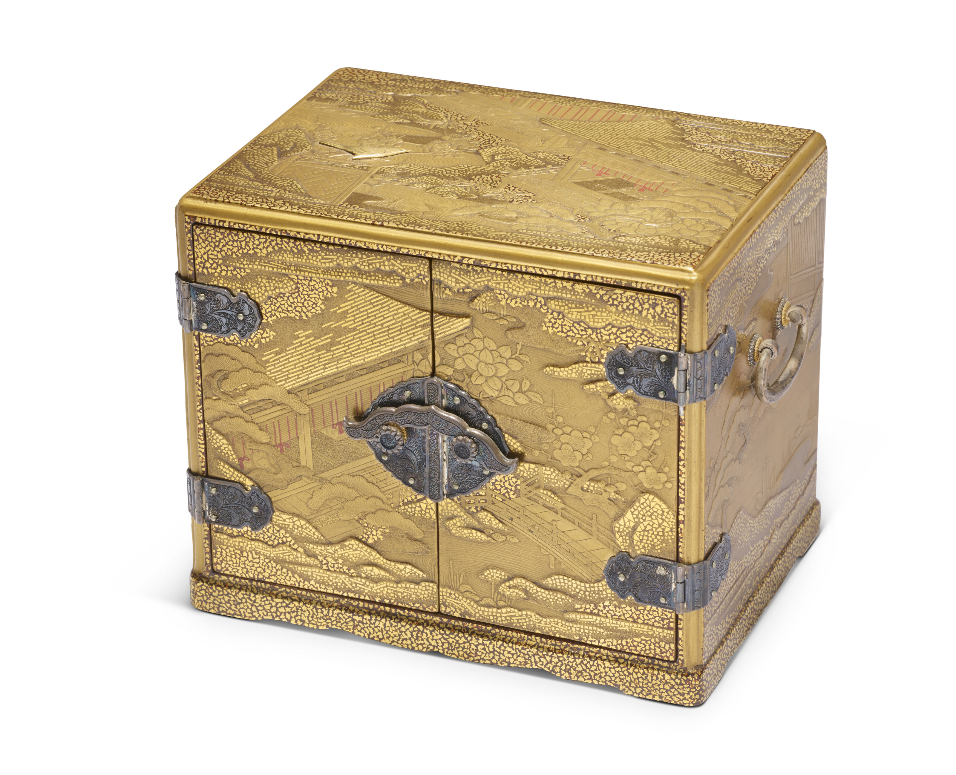 A gold lacquer kodansu (small cabinet), Japan, Meiji-Taisho period (late 19th to early 20th century), offered in Fine Asian Art on 6 November 2026 at Christie's in London