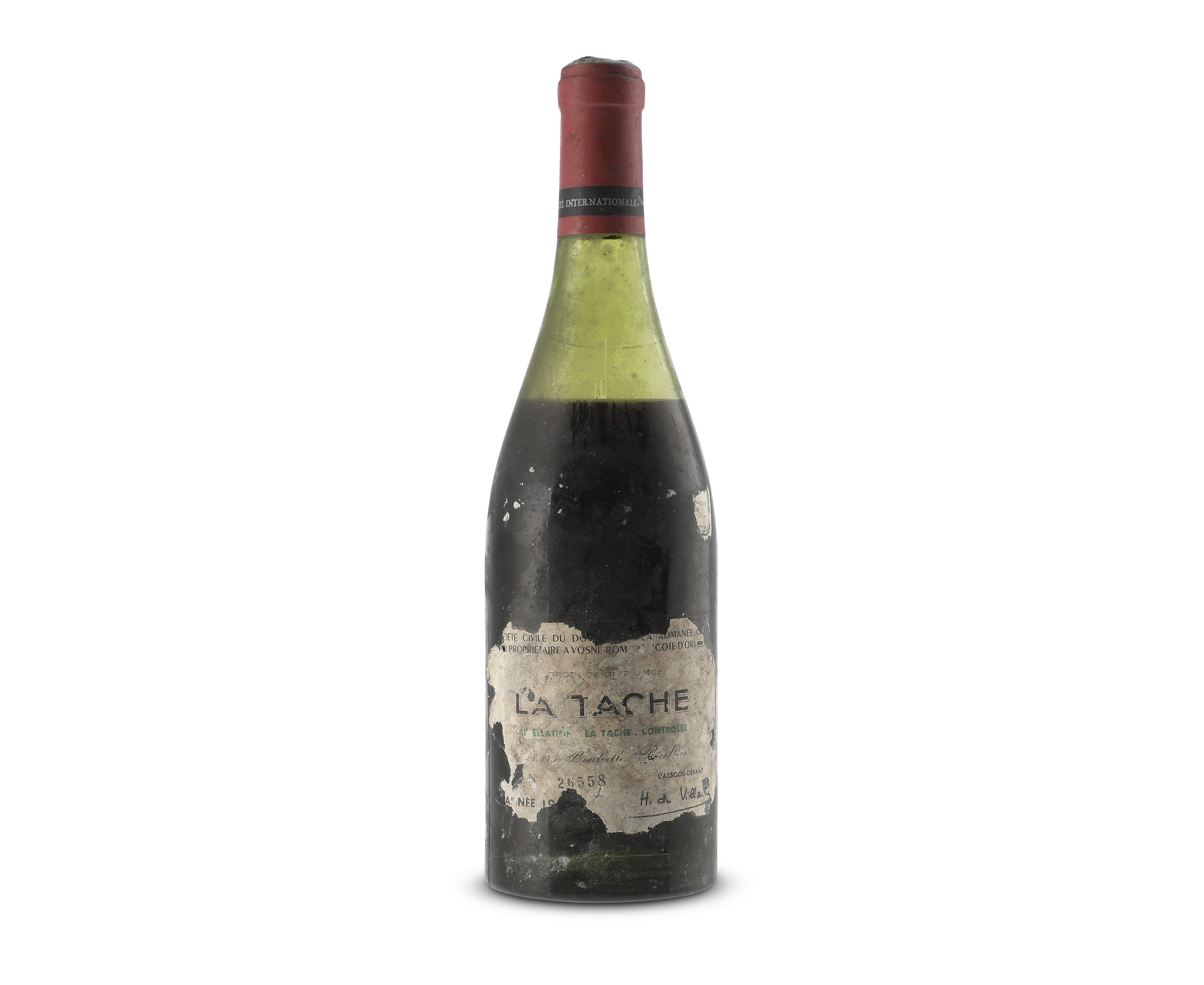Domaine de la Romanée-Conti, La Tâche 1966, Côte de Nuits, Grand Cru ...