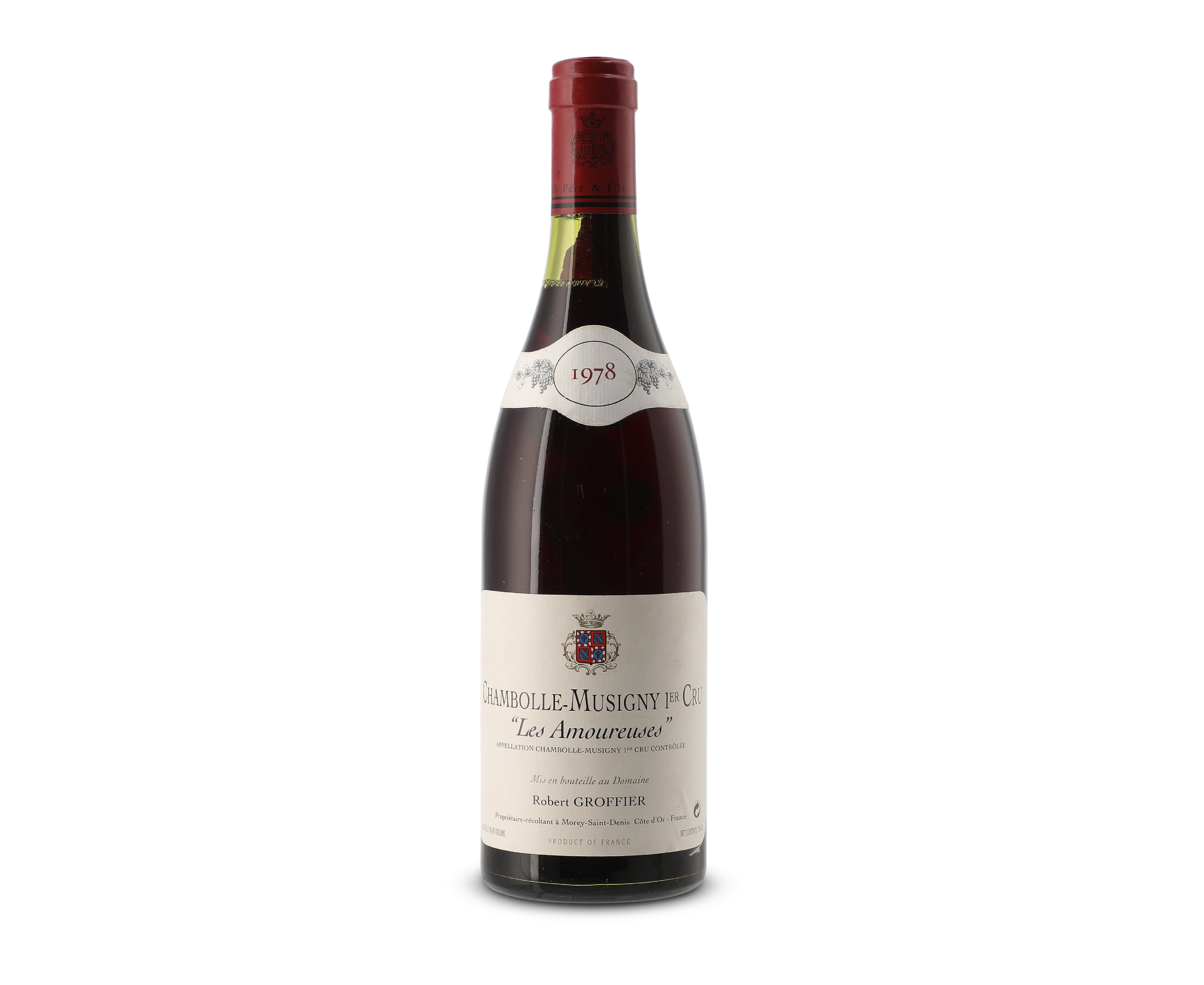 Robert Groffier, Chambolle-Musigny, Les Amoureuses 1978, Côte de Nuits ...