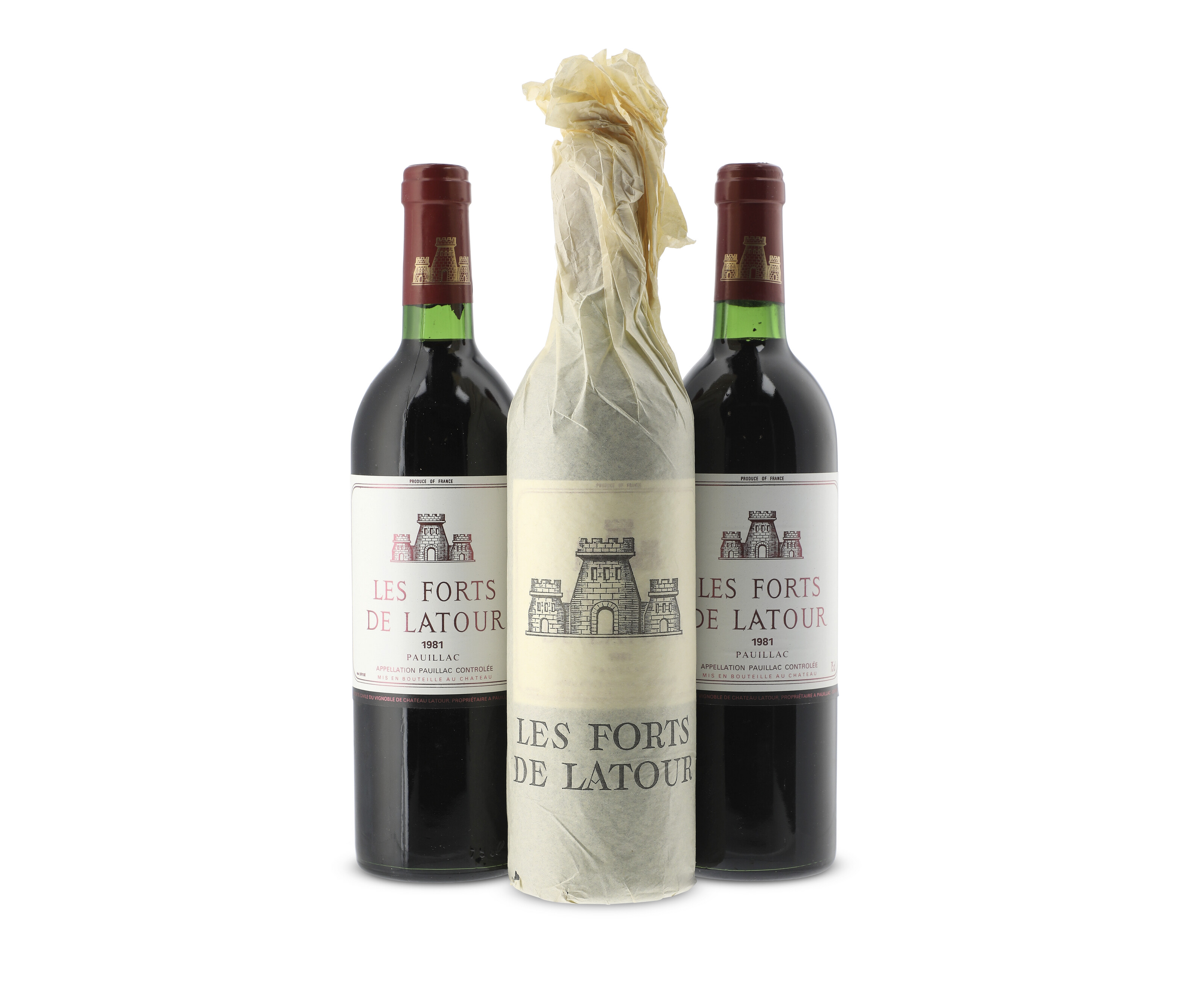 Les Forts de Latour 1981, PauillacU. 3x us and 9x ts or better