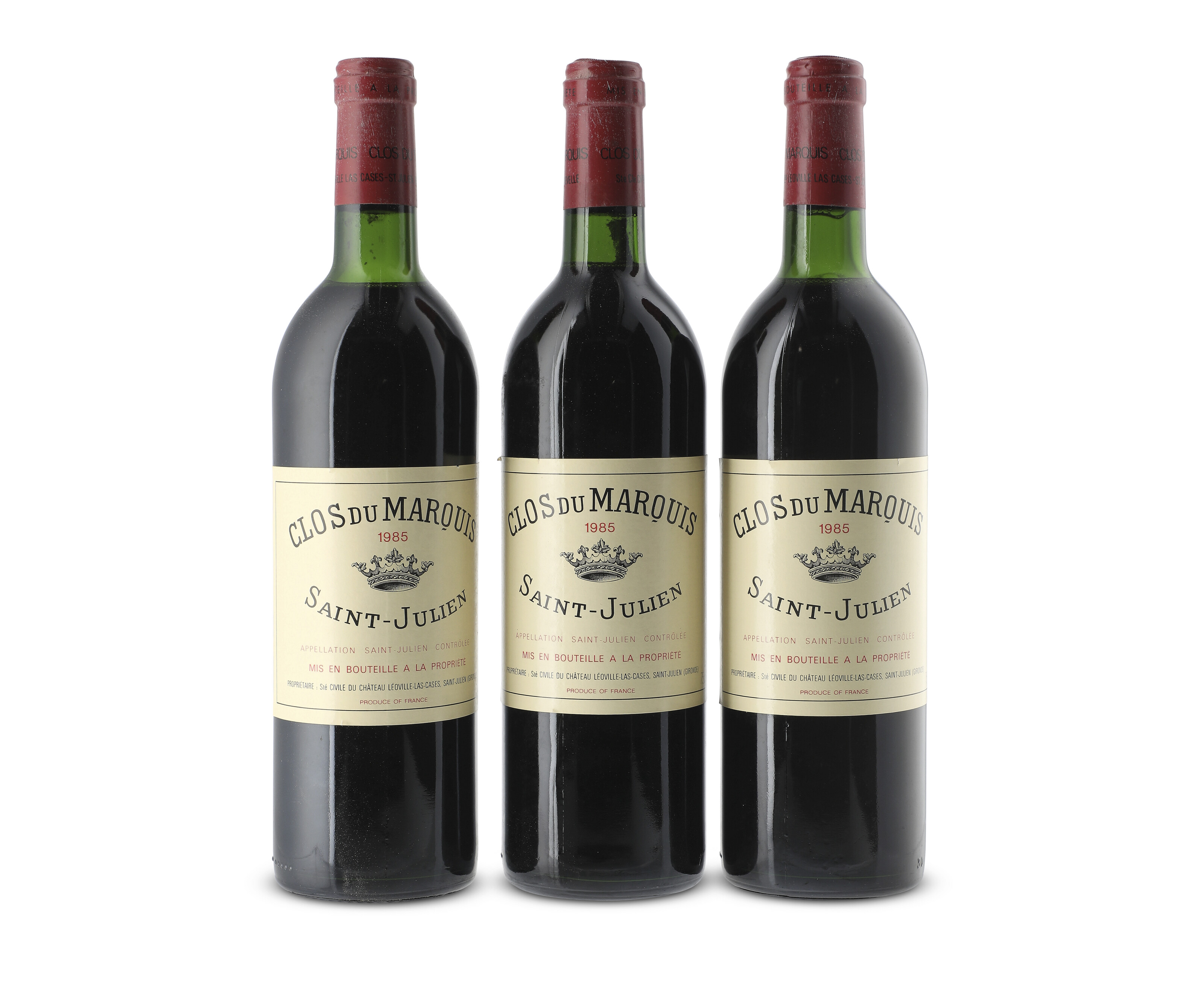 Clos du Marquis 1985, Saint-JulienU. 1x ms and 5x ts and 6x bon