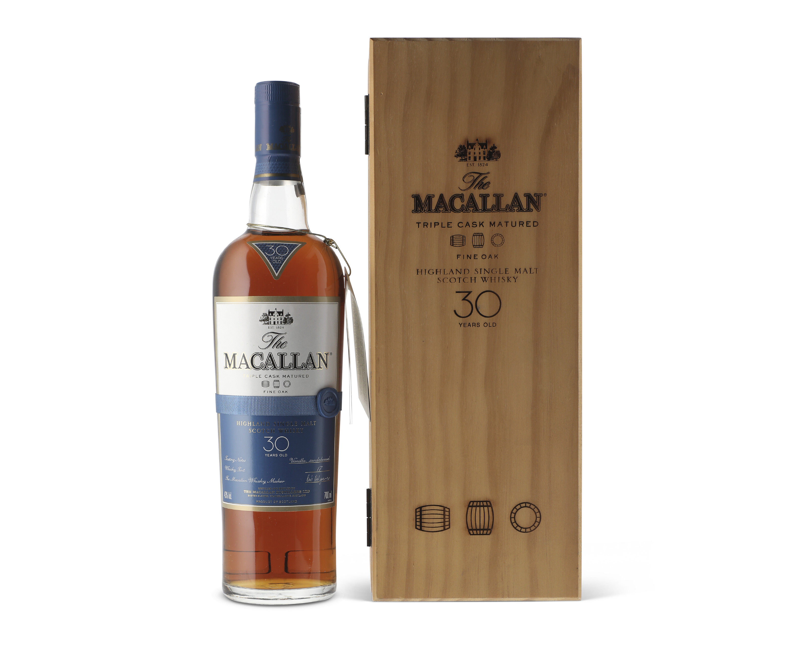 The Macallan 30 YO Triple Cask Matured Highland Single Malt 