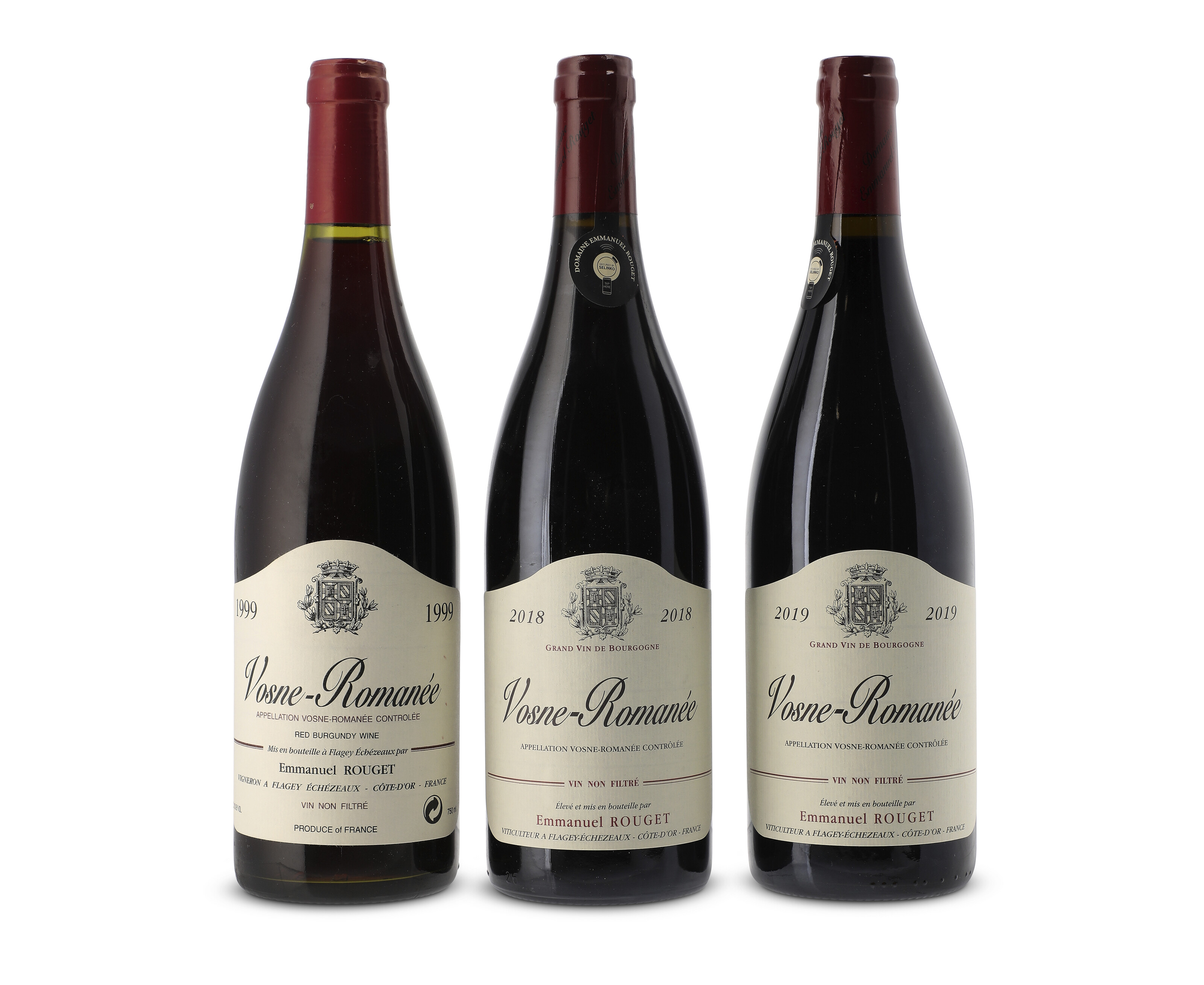Emmanuel Rouget, Vosne-Romanée 'Vertical' | 1999 - 2019, Emmanuel ...