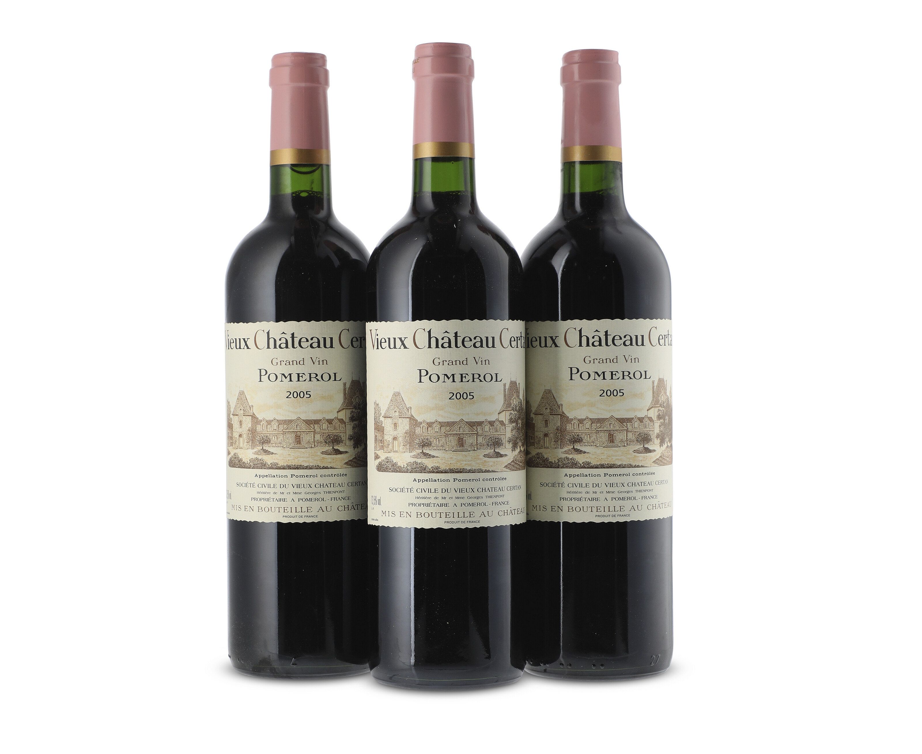 Vieux Château Certan 2005, Pomerol Good appearance, in OWC