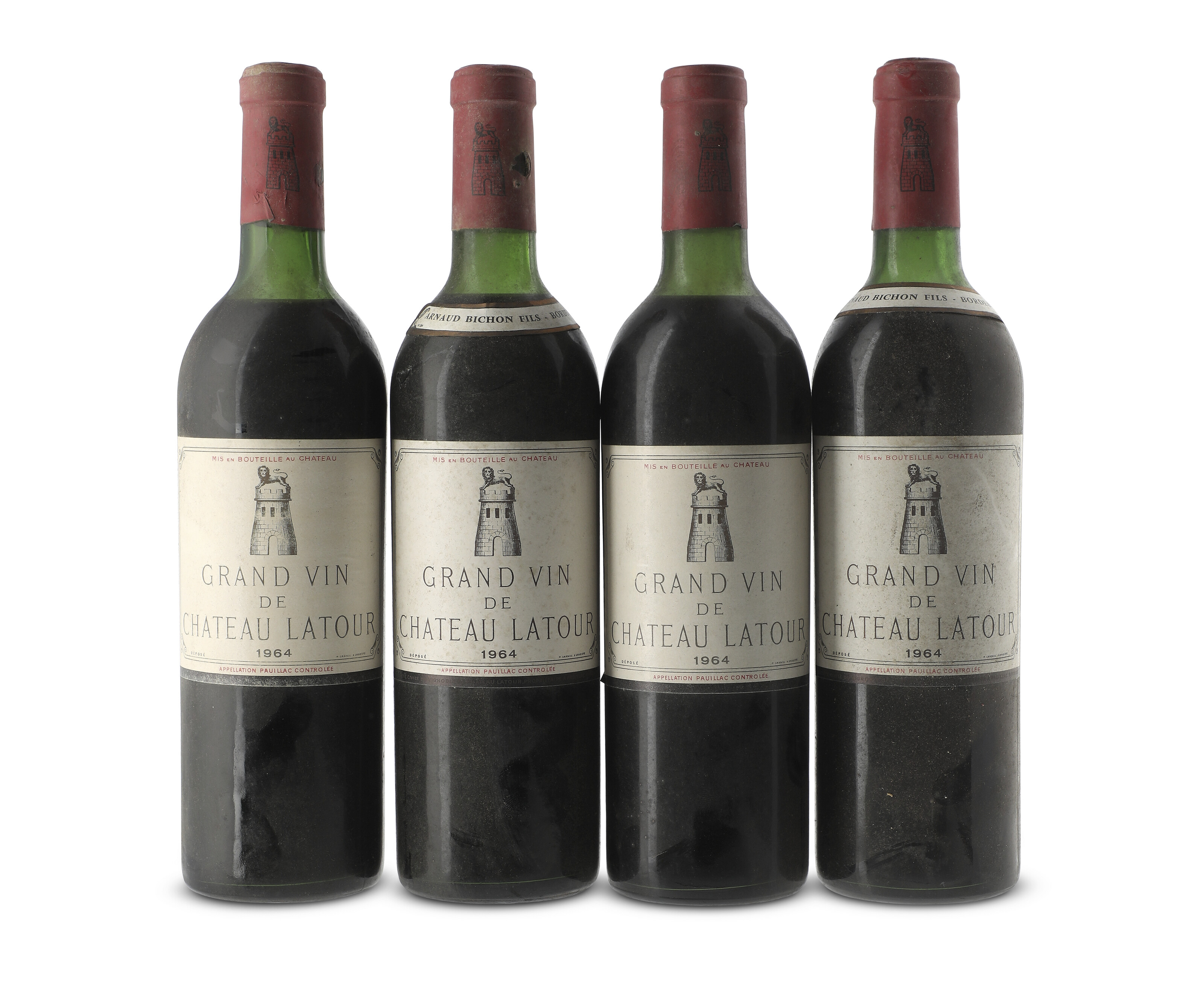Château Latour 1964, Pauillac, 1er Cru Classé U. 4x us, 1x m/us