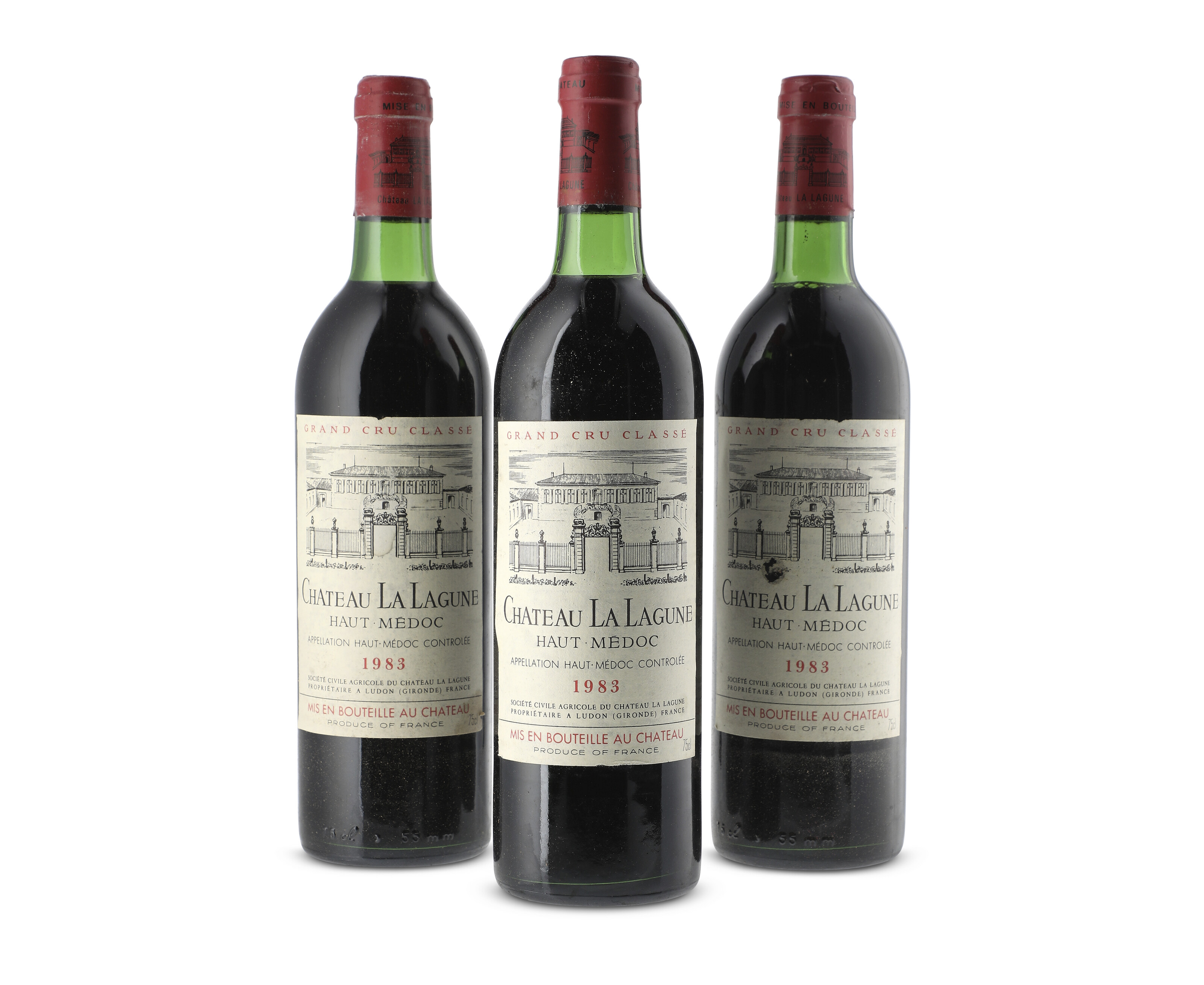 Château La Lagune 1983, Haut-Medoc, 3ème Cru Classé U. 10x ts or