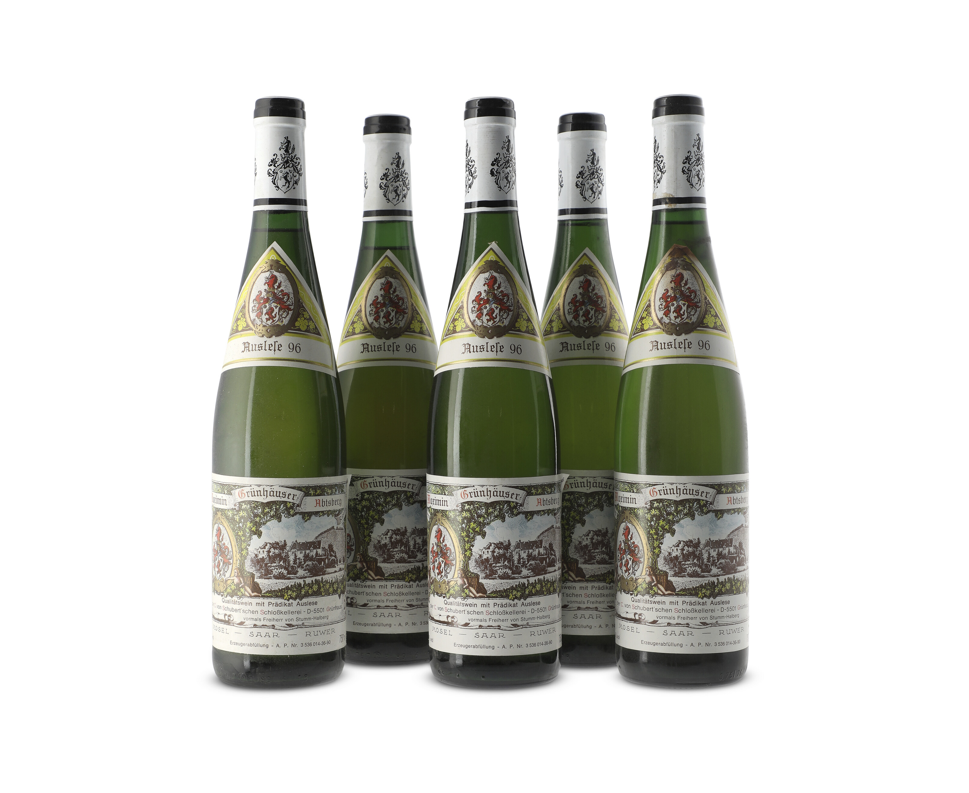 Maximin Grünhäuser (von Schubert), Abtsberg Auslese 96 Riesling