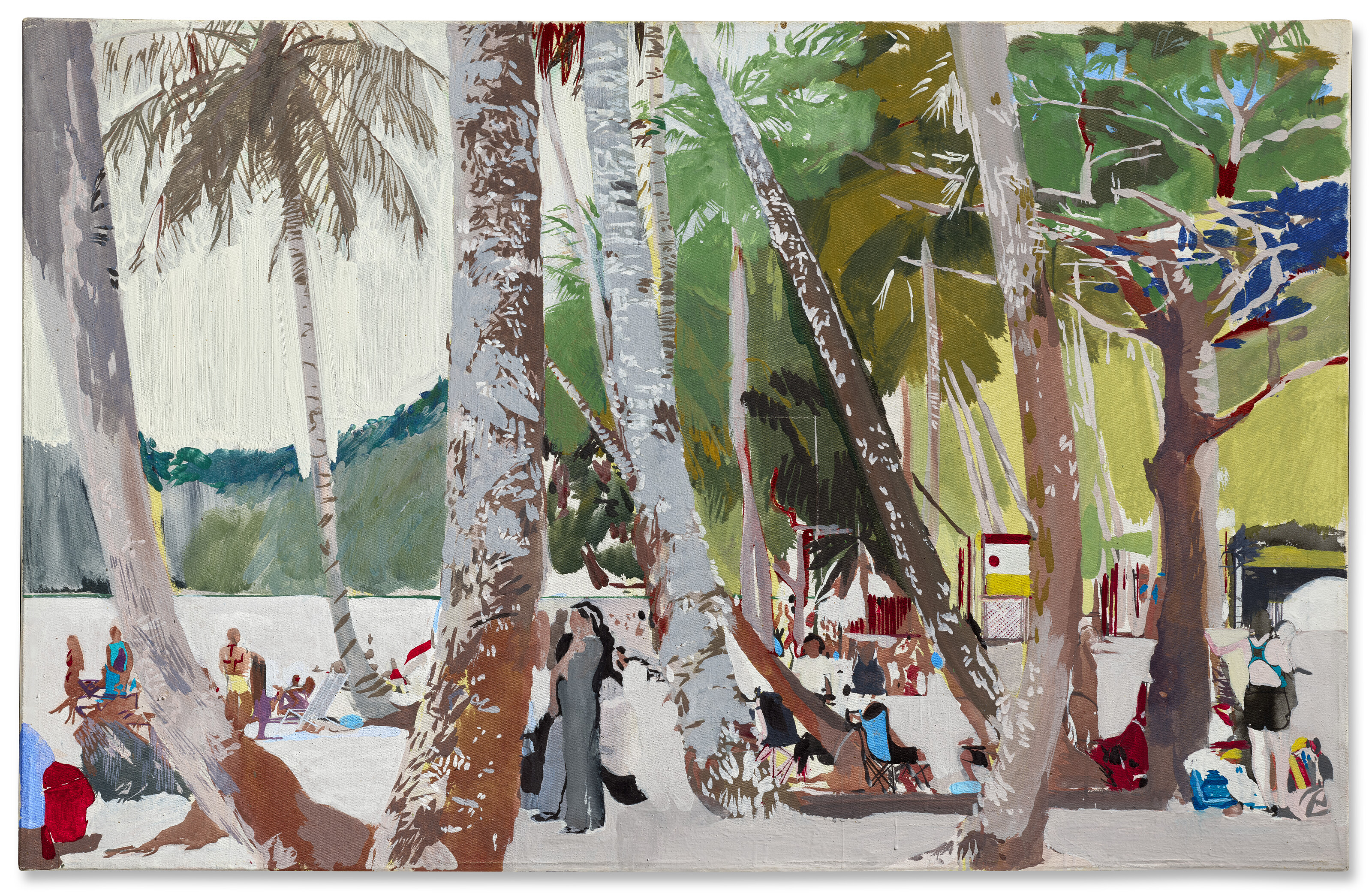 Hurvin Anderson, Between the Gulf of Paria and the Atlantic: Maracas, 2003, offered in Monsoon: The Peter Simon Collection Day Sale on 16 October 2026 at Christie's in London