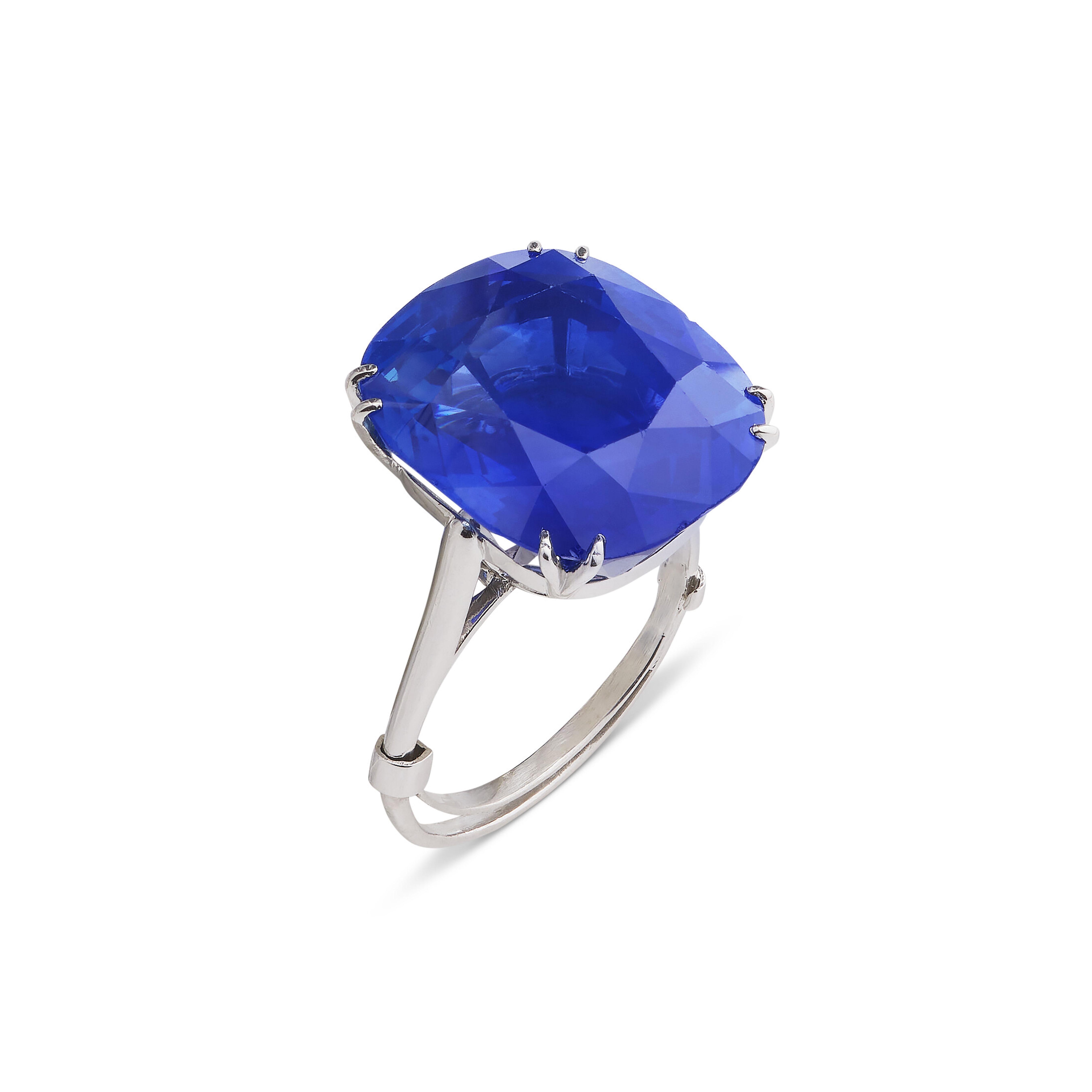 A Chaumet sapphire ring, offered in Magnificent Jewels on 13 May 2026 at Christie's in Geneva