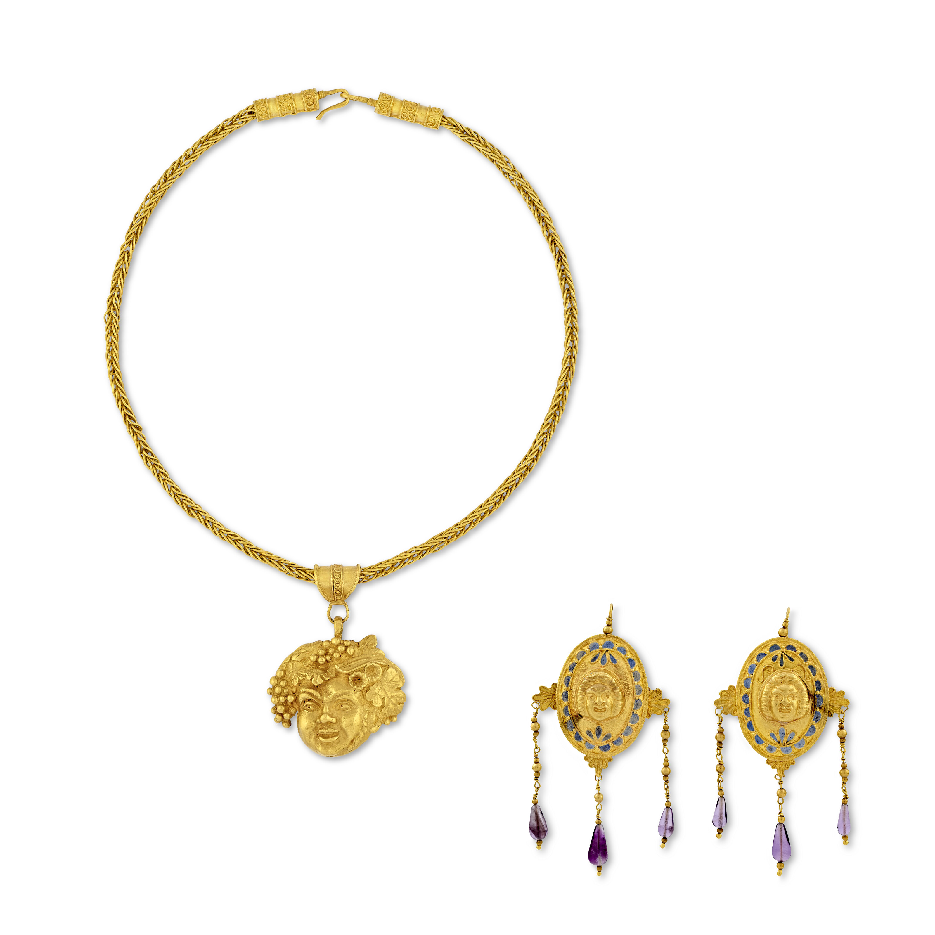 GROUP OF GOLD RENAISSANCE-REVIVAL GOLD JEWELLERY, | Christie’s