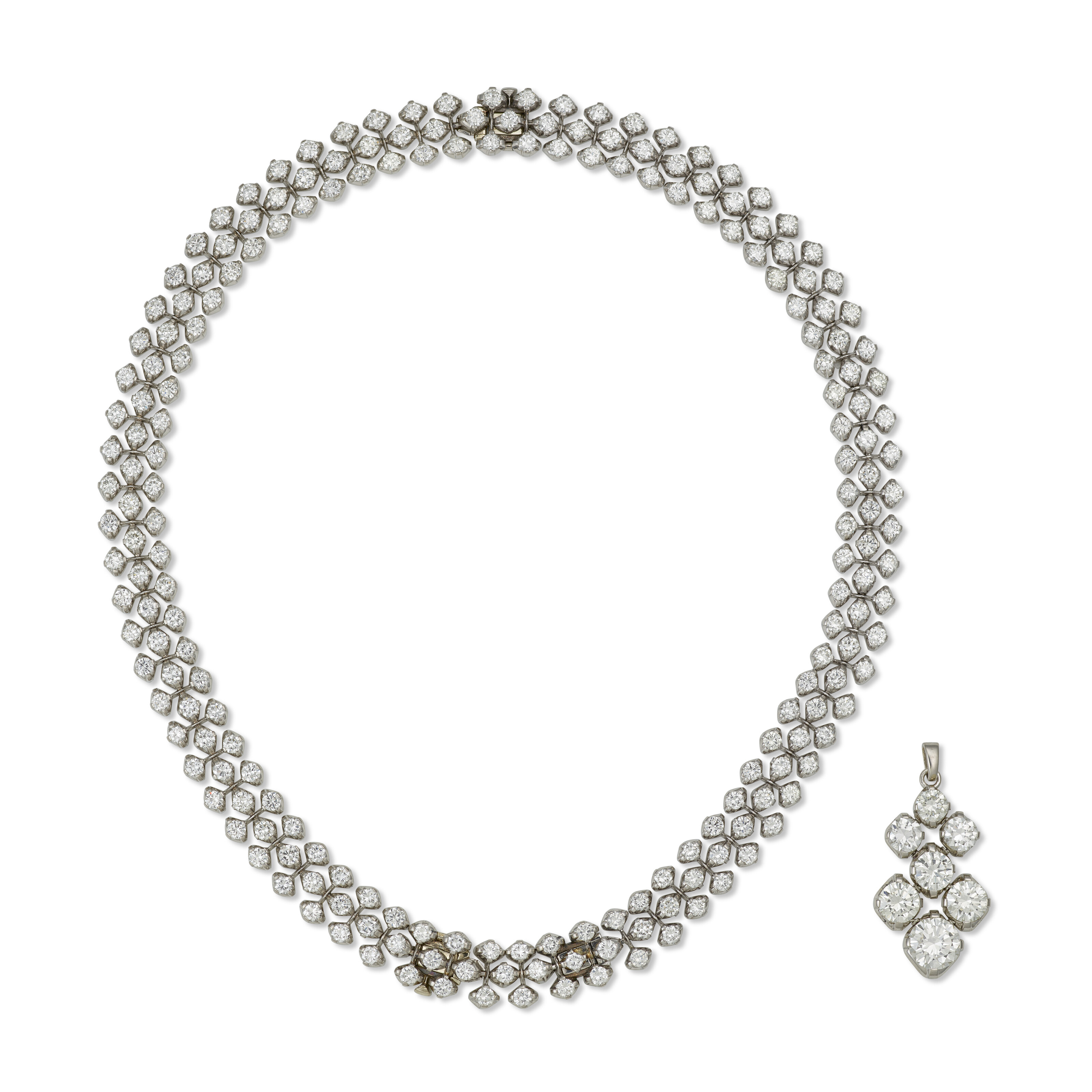 GROUP OF DIAMOND JEWELLERY, | Christie’s
