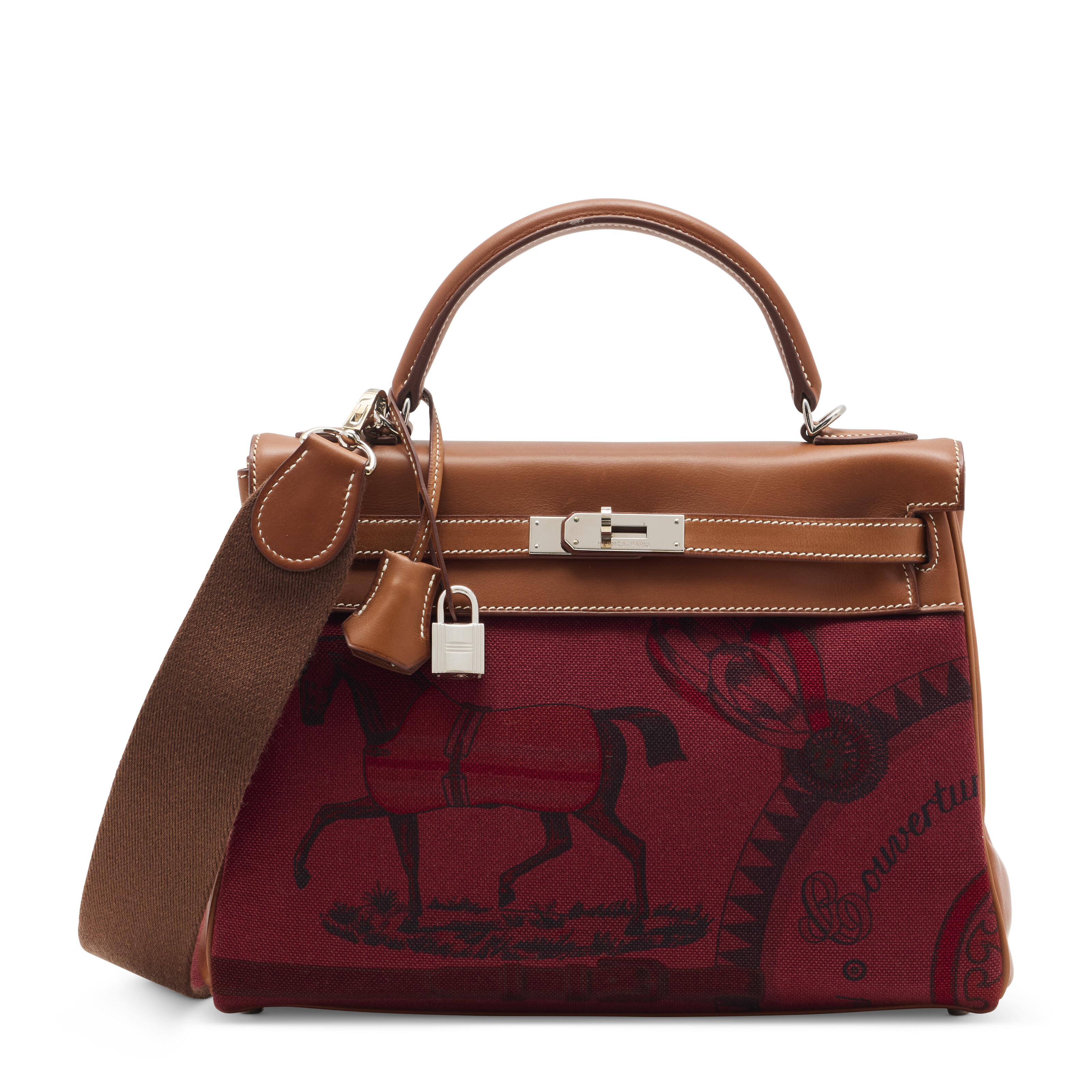 A ROSE POURPRE SWIFT LEATHER MINI HALZAN 20 WITH PALLADIUM