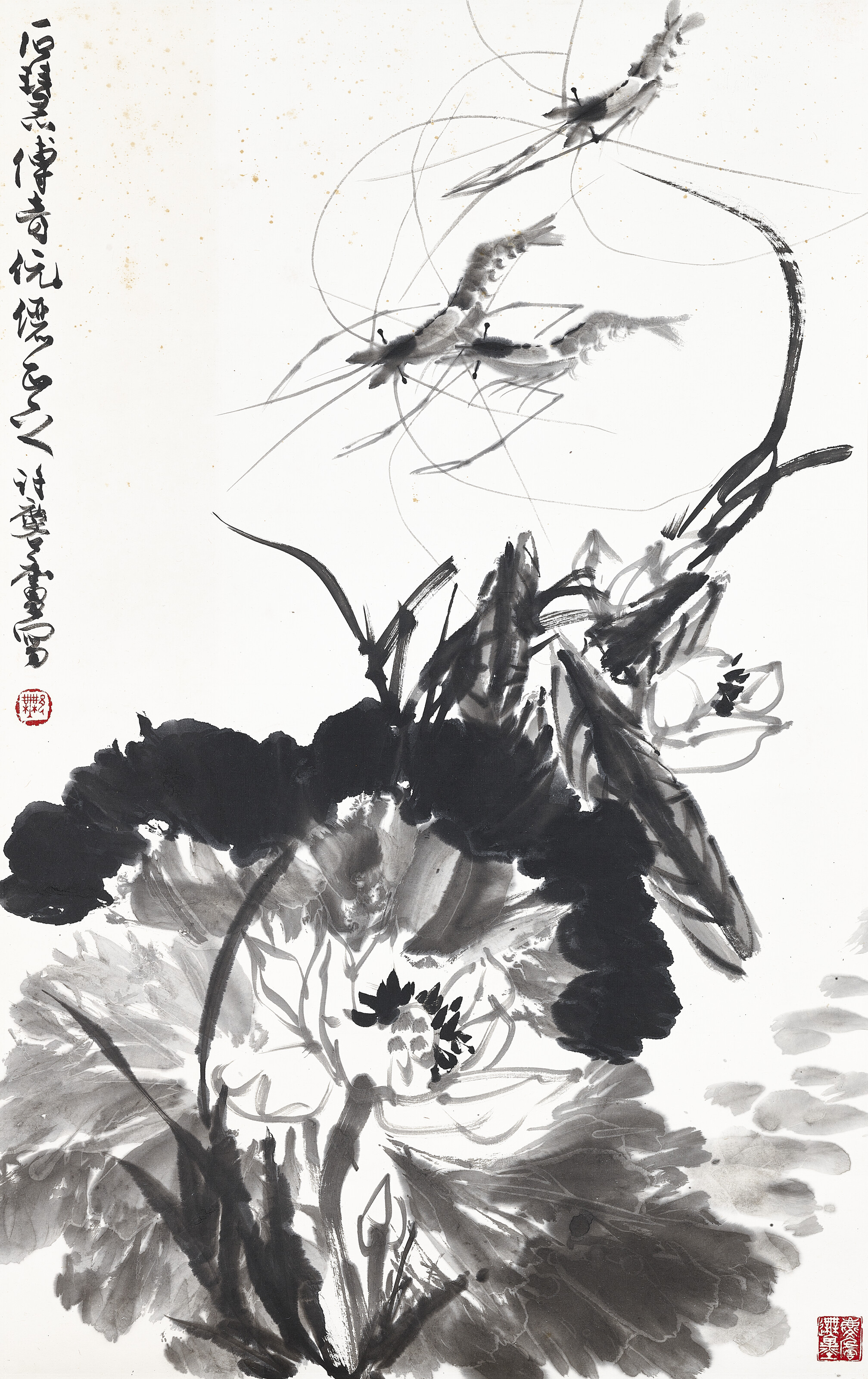 齊白石（1863-1957）, 瓜葉| Christie's