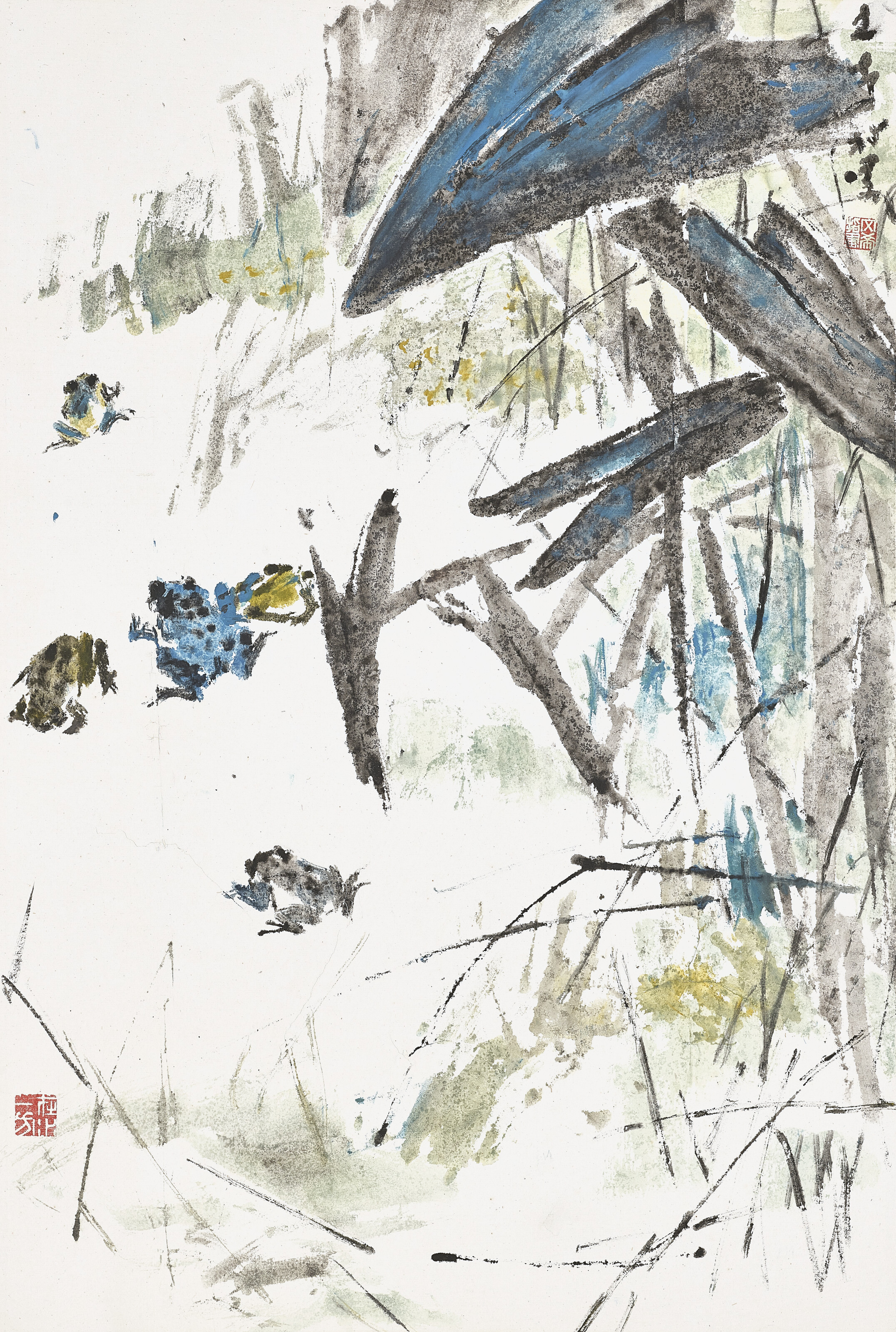 CHEN WEN HSI (1906-1991), Frogs | Christie’s