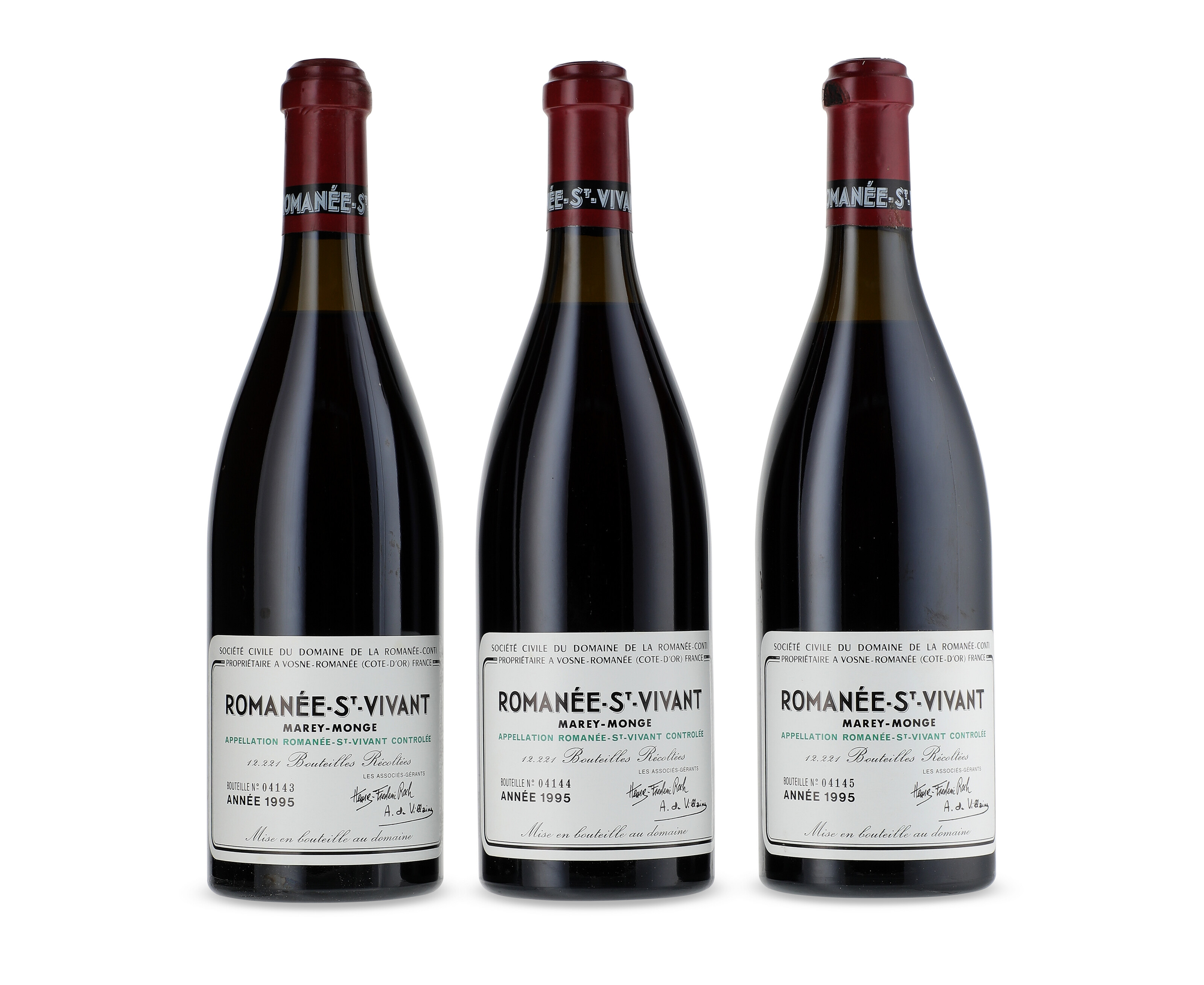 Domaine de la Romanée-Conti, Romanée-Saint-Vivant 1995, Côte de Nuits ...