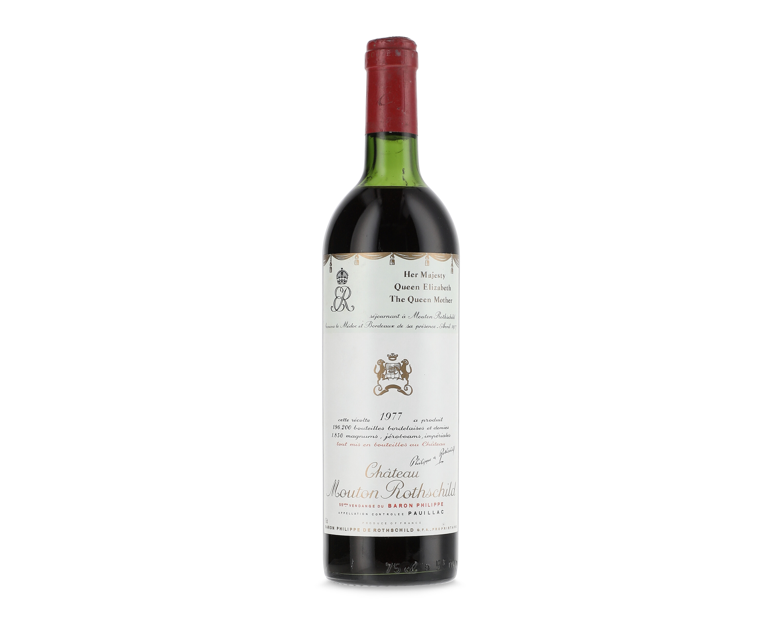 chateau mouton rothschild 1977