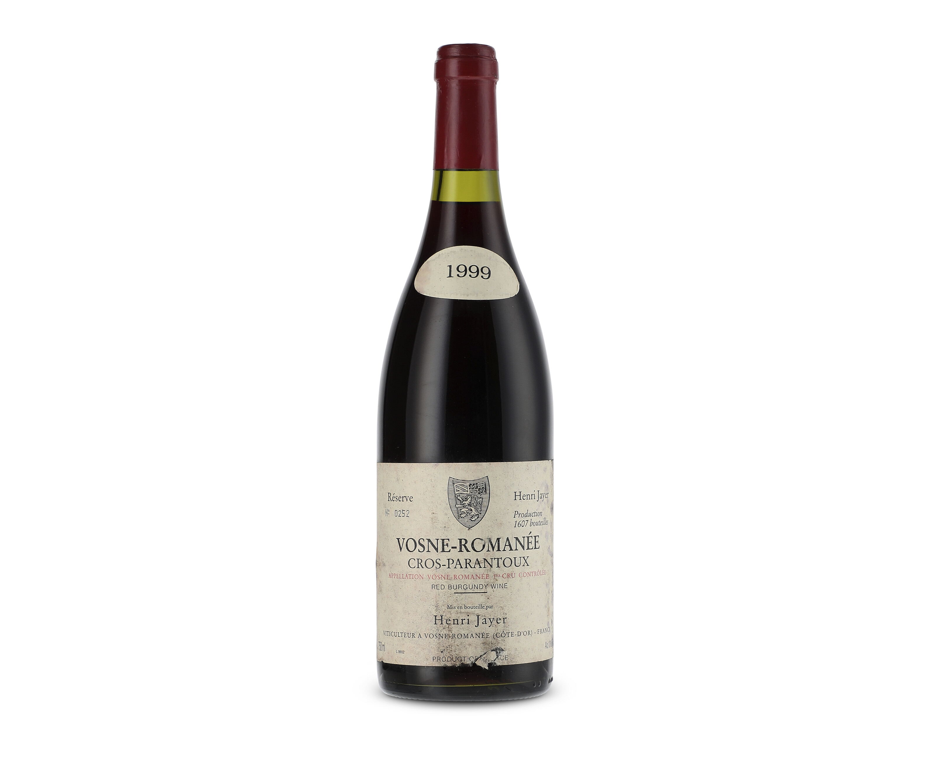 Henri Jayer, Vosne-Romanée Cros Parantoux 1997 | Christie's