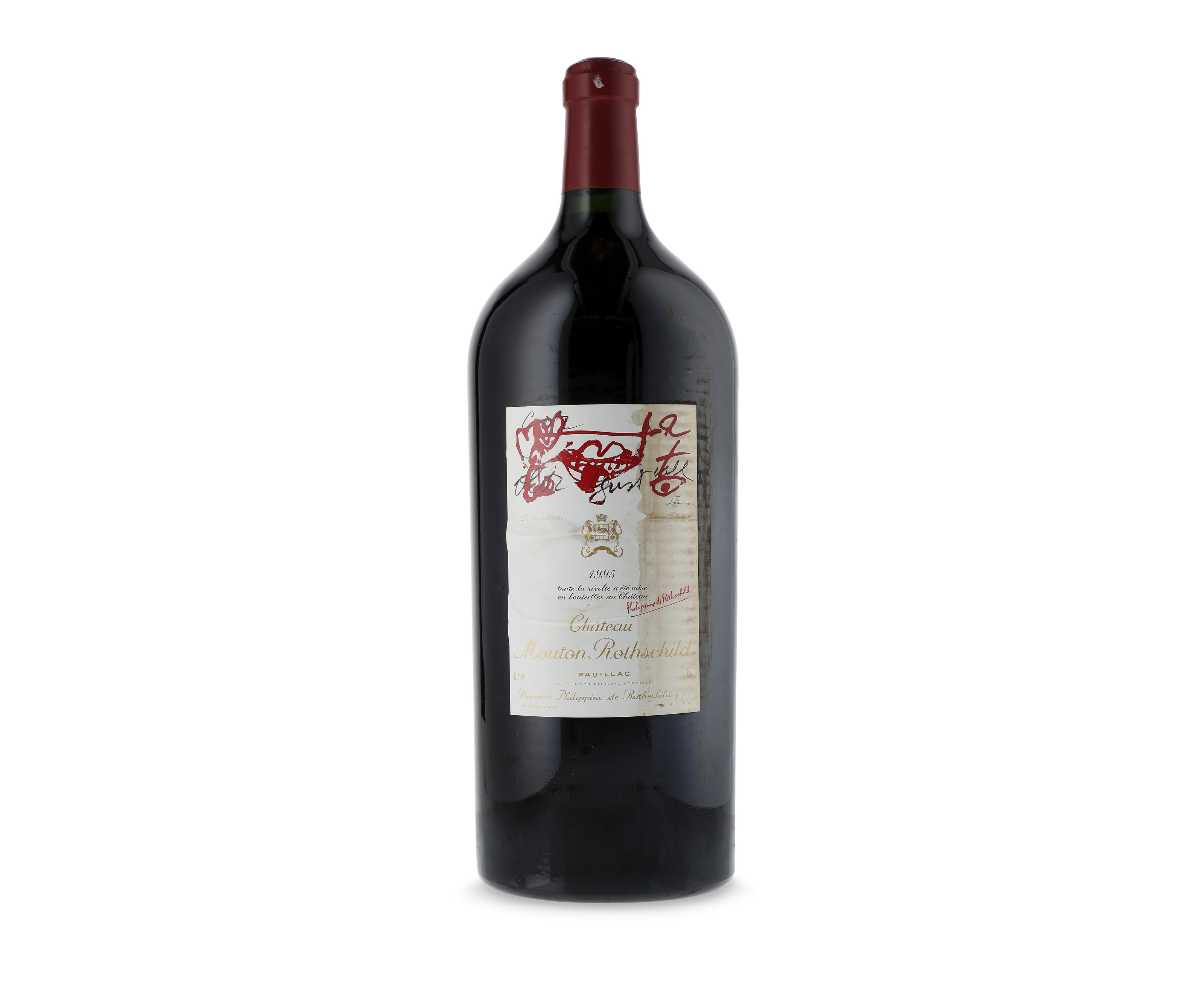 Château Mouton Rothschild 1995, Pauillac, 1er Cru ClasséHeavily 