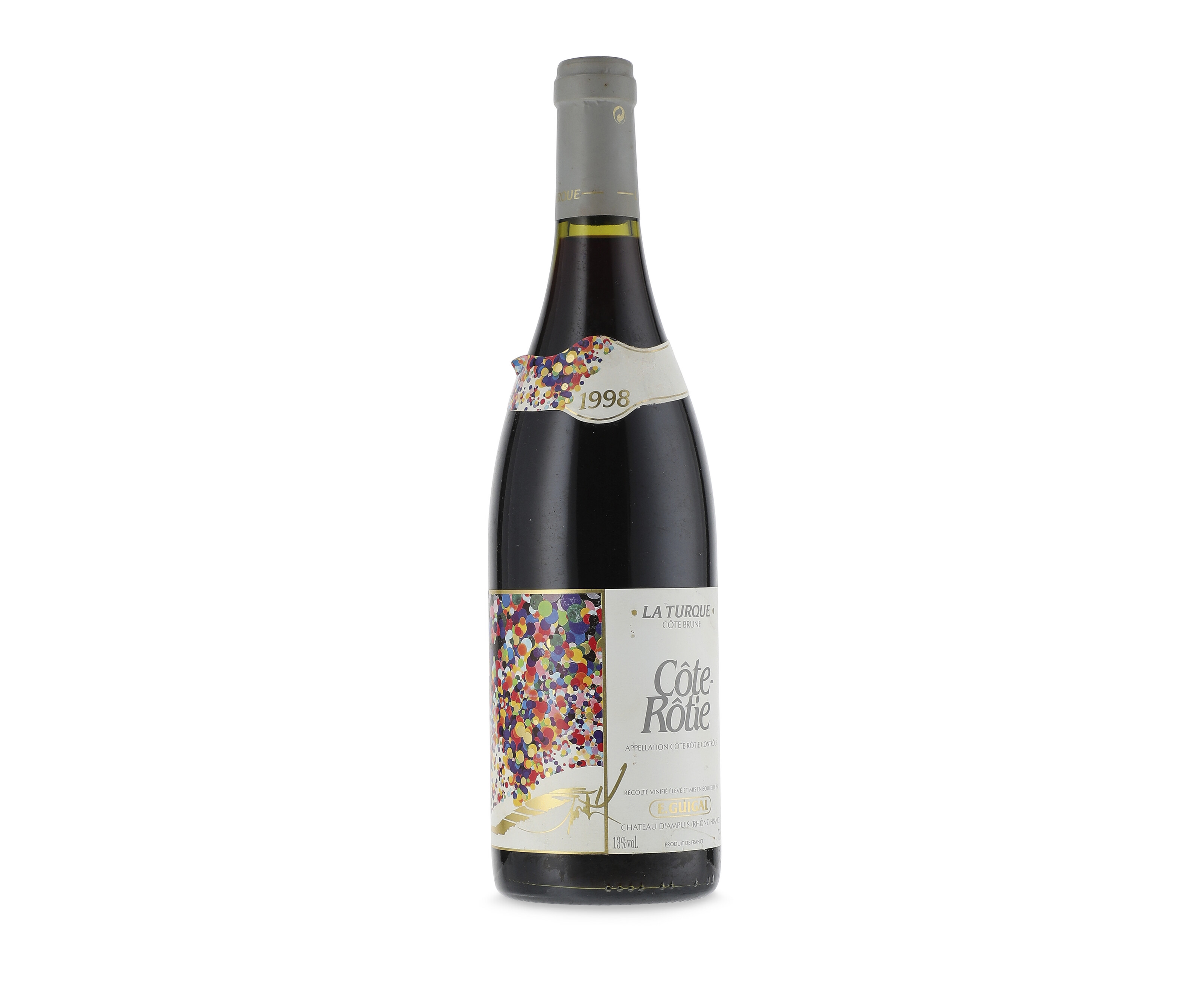 E. Guigal, Côte Rôtie, La Turque 1998, Lightly bin-soiled