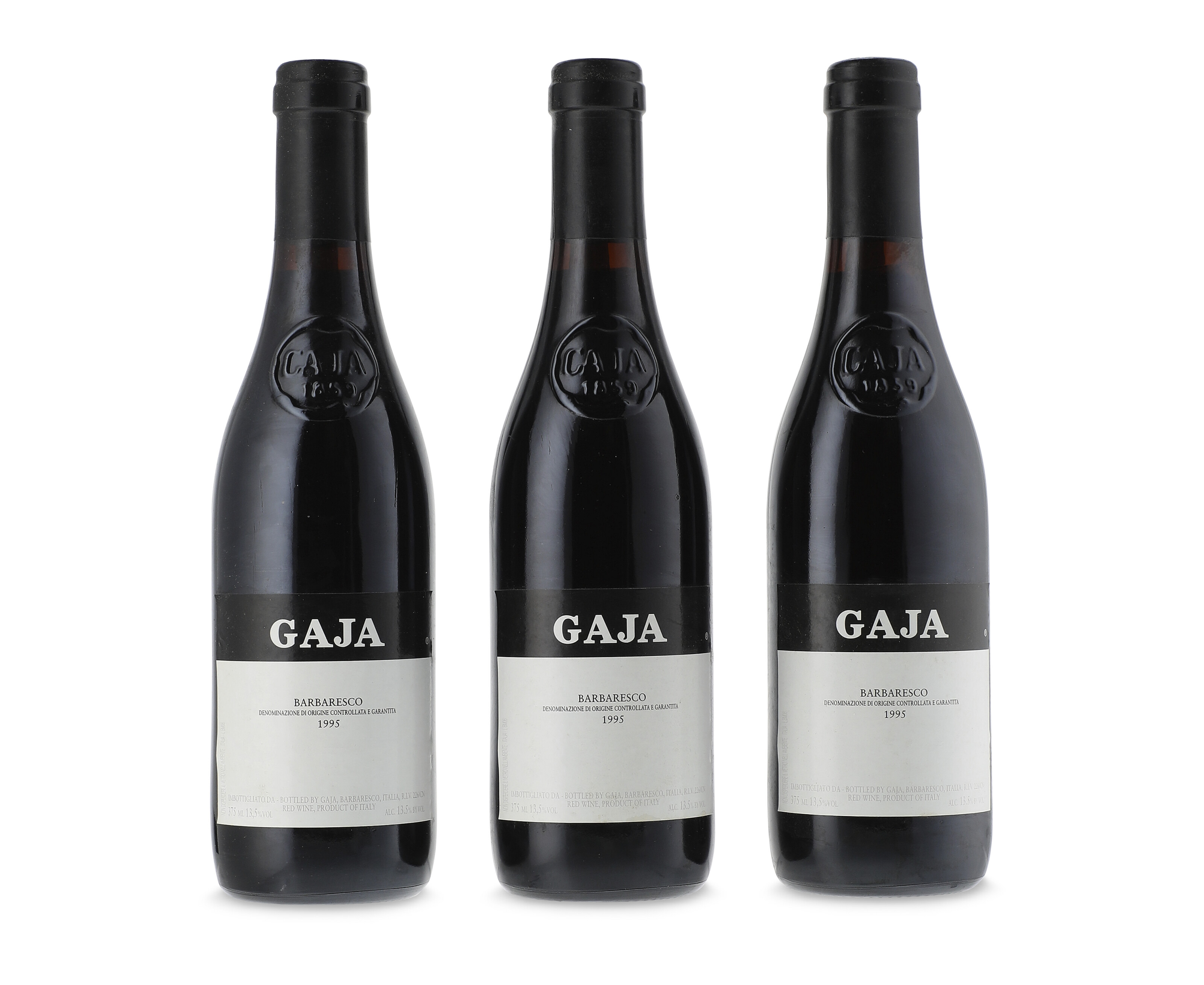 Gaja, Barbaresco 1971, PiedmontBin-soiled labels, corroded and 
