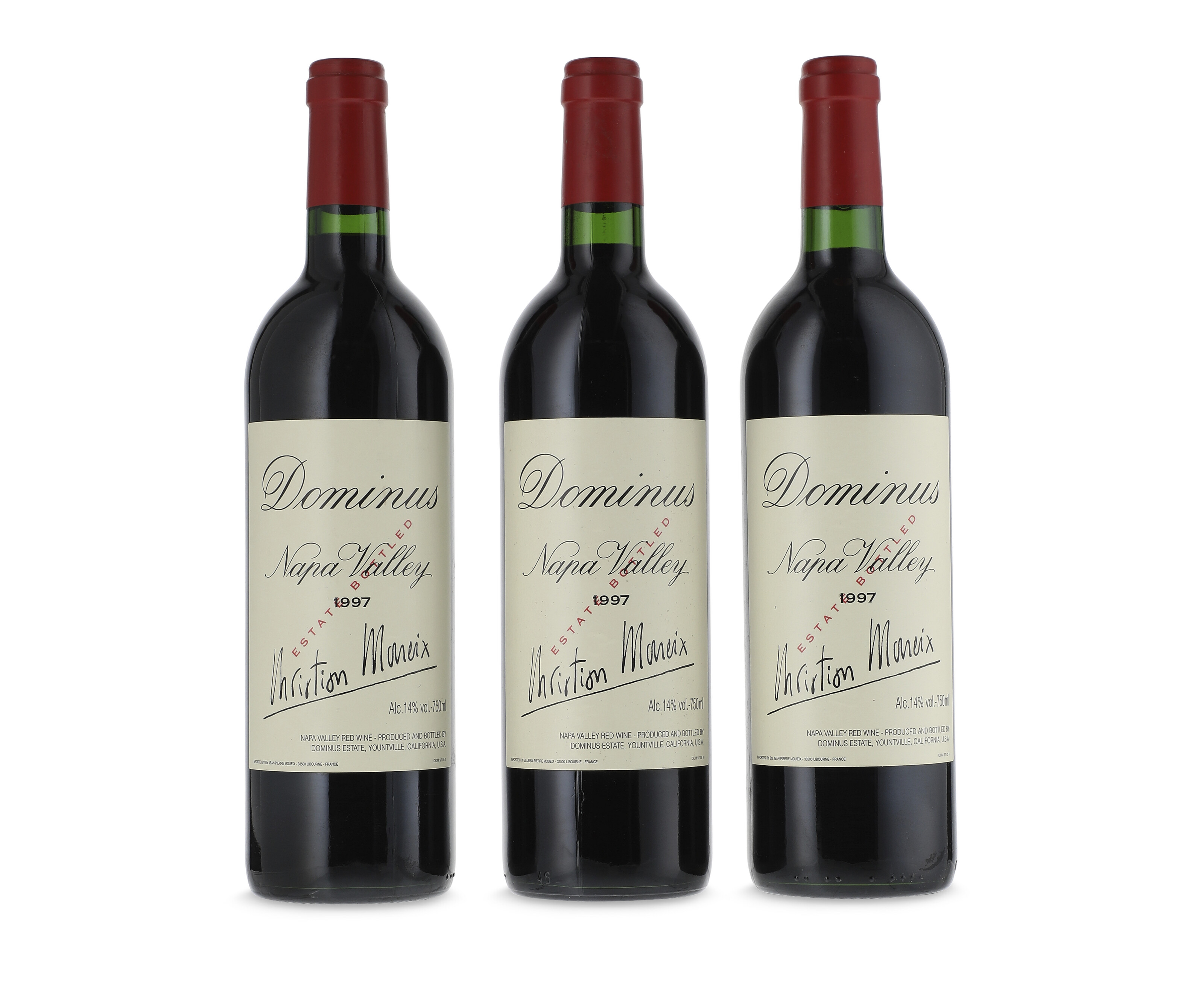 Dominus 1997, Napa ValleyLightly bin-soiled and very slightly creased ...