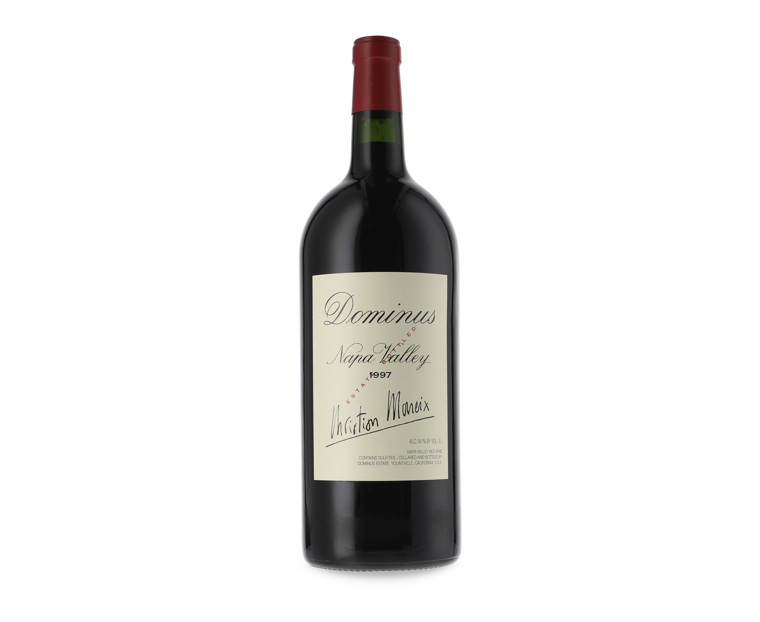 Dominus 1997, Napa ValleyVery slightly creased label | Christie’s